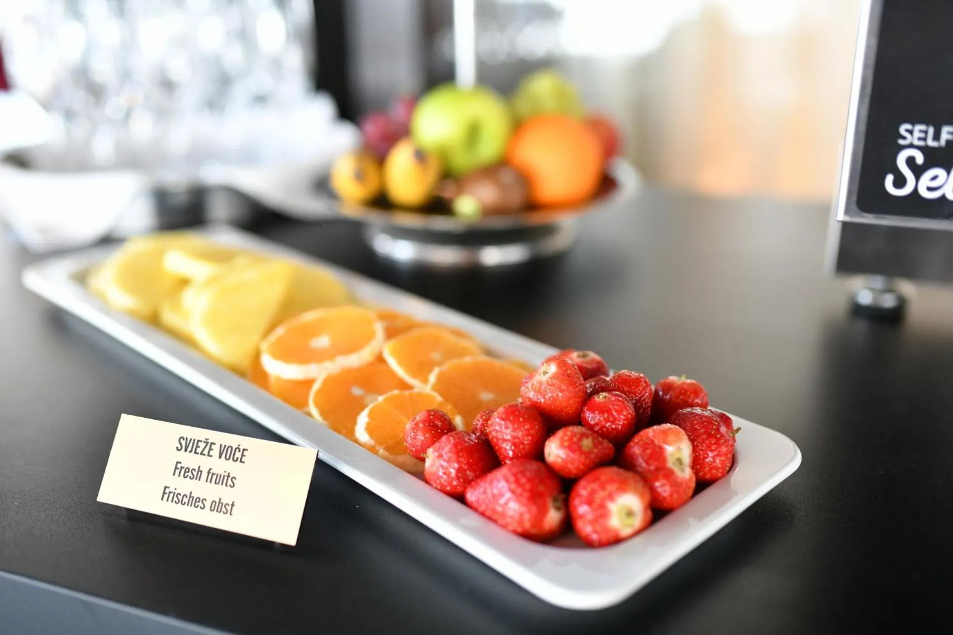 Breakfast in Hotel Milenij