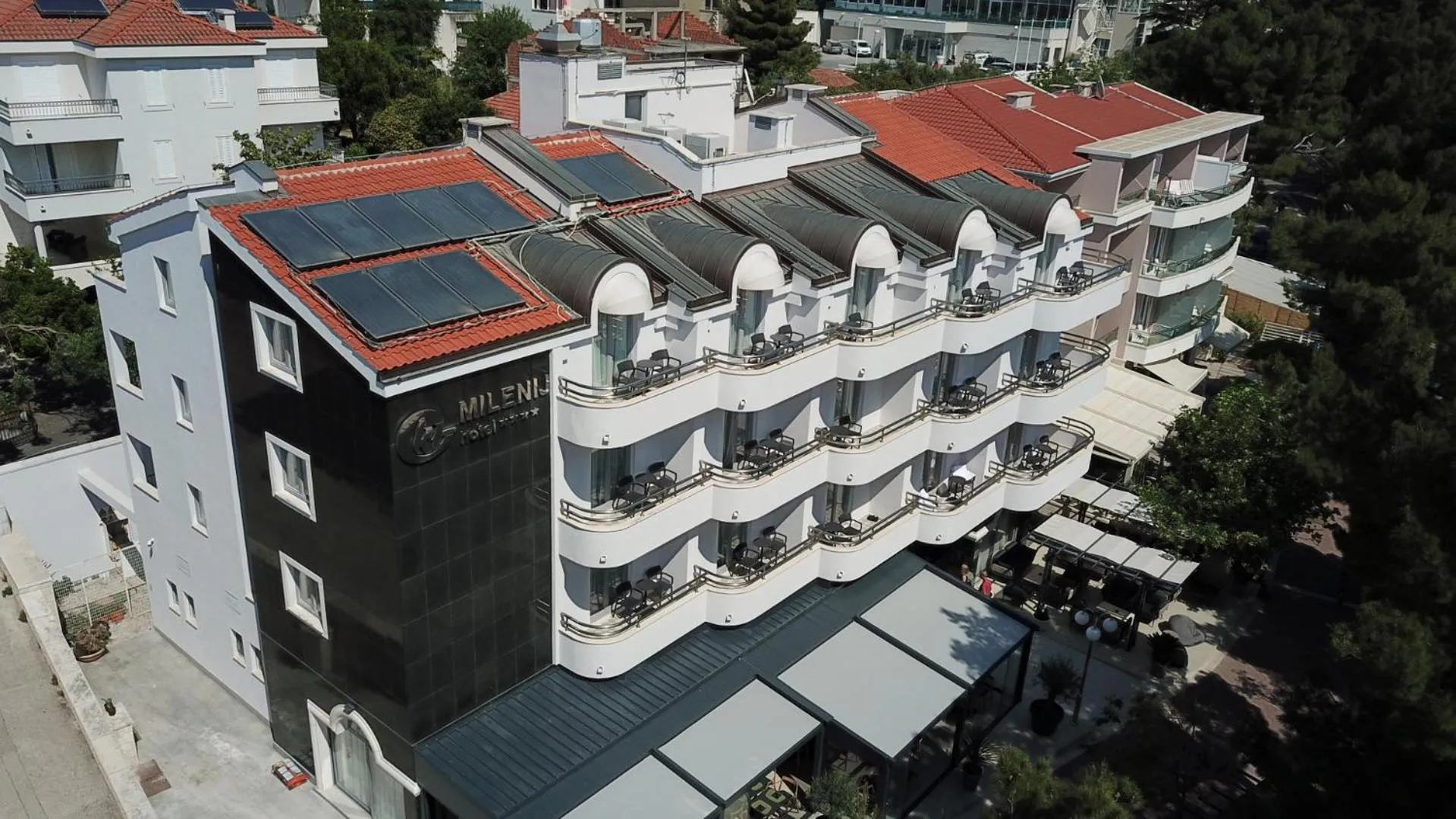 Property building in Hotel Milenij