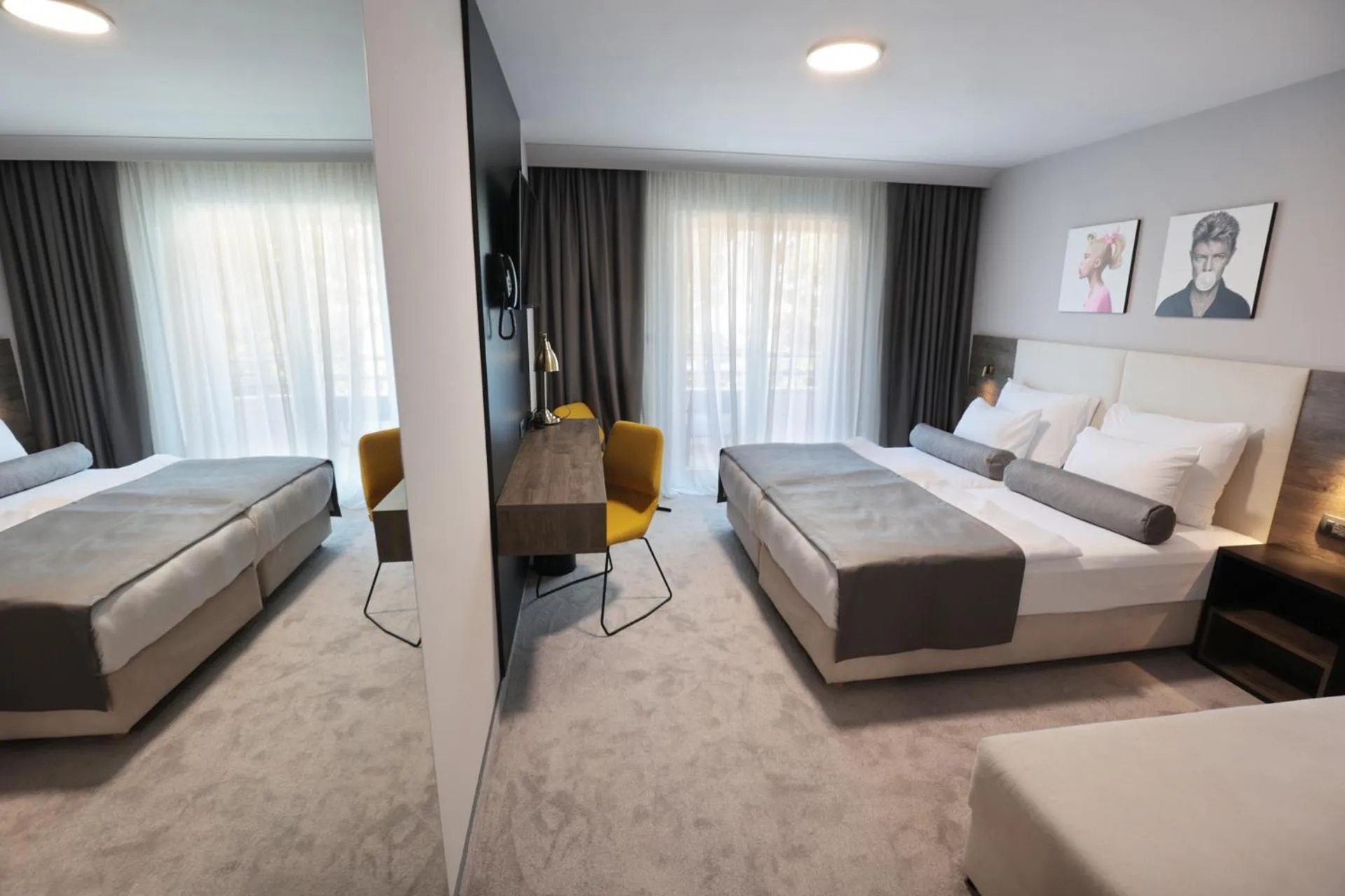 Photo of the whole room, Bed in Hotel Milenij