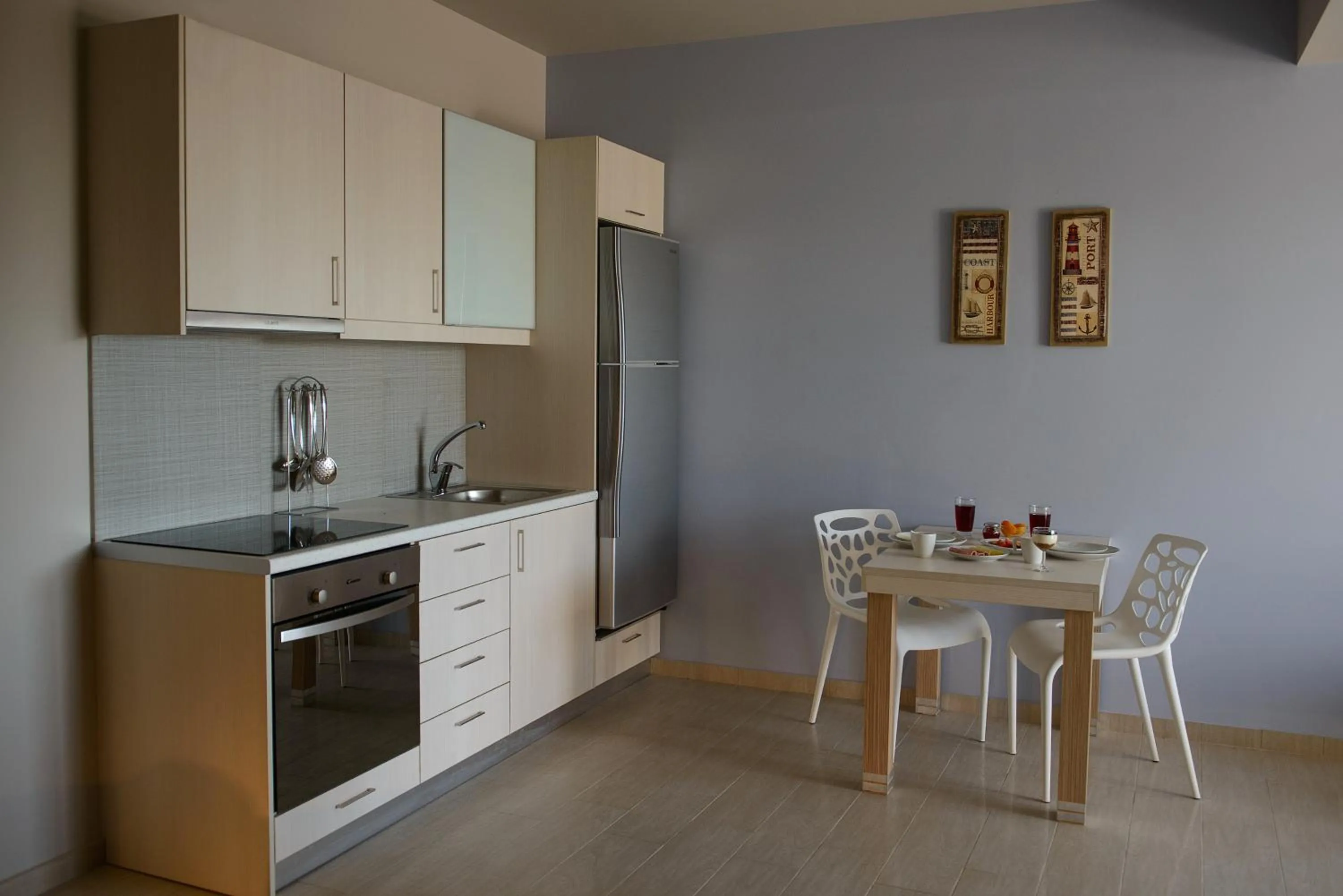 Kitchen or kitchenette in Lenikos Resort