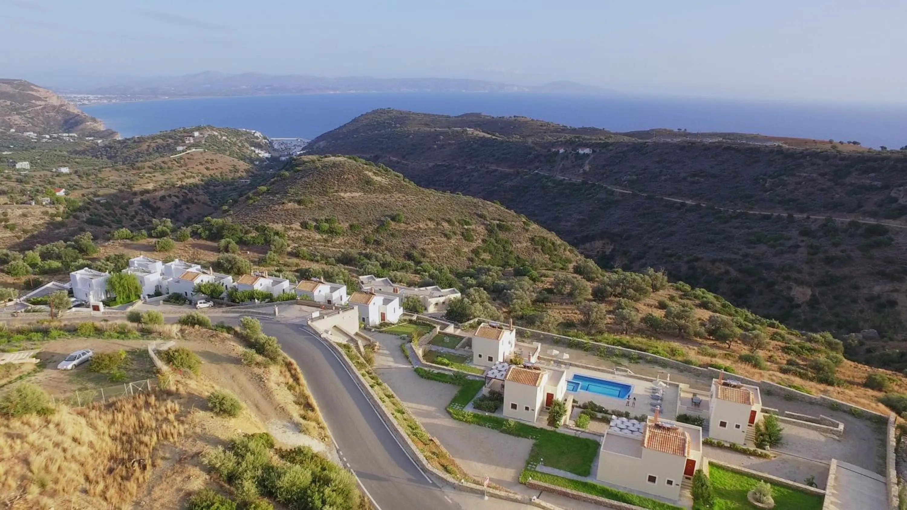 Bird's eye view in Lenikos Resort