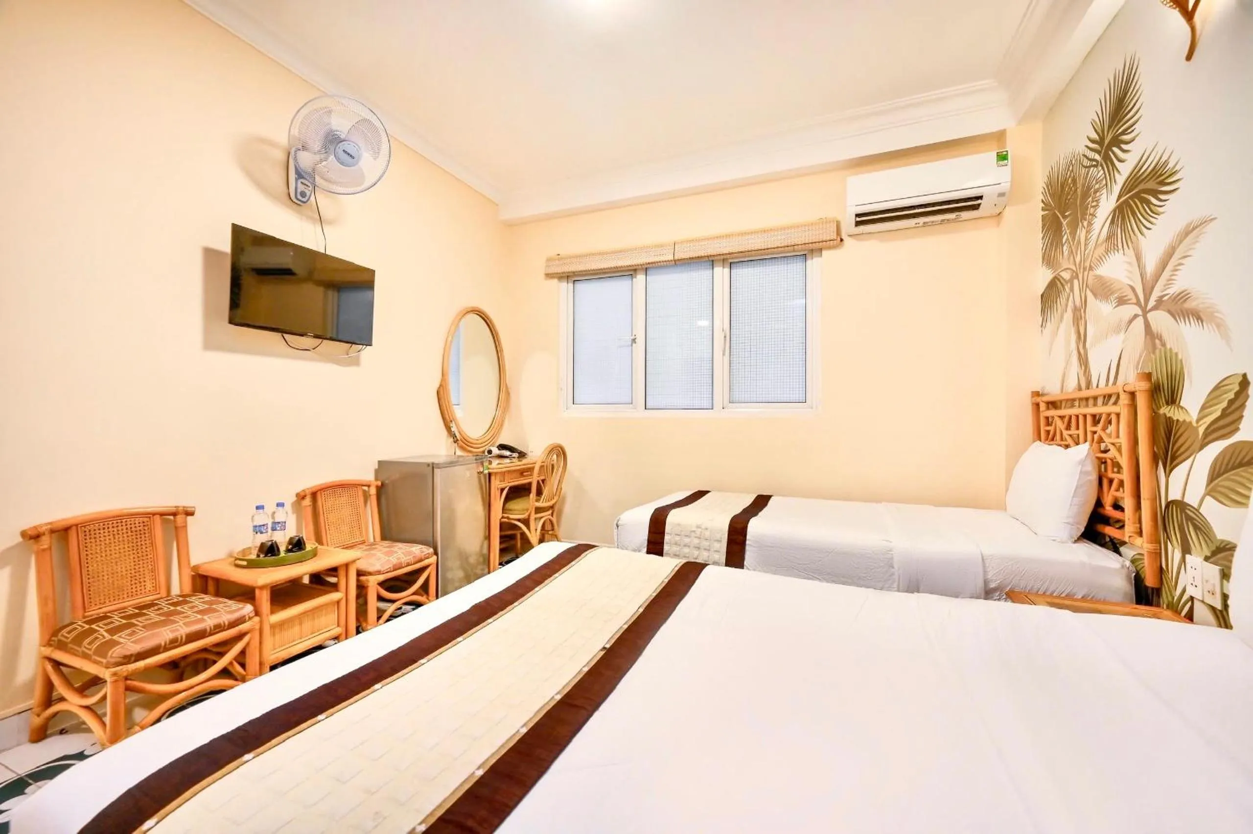 Bed in Spring House Saigon central park