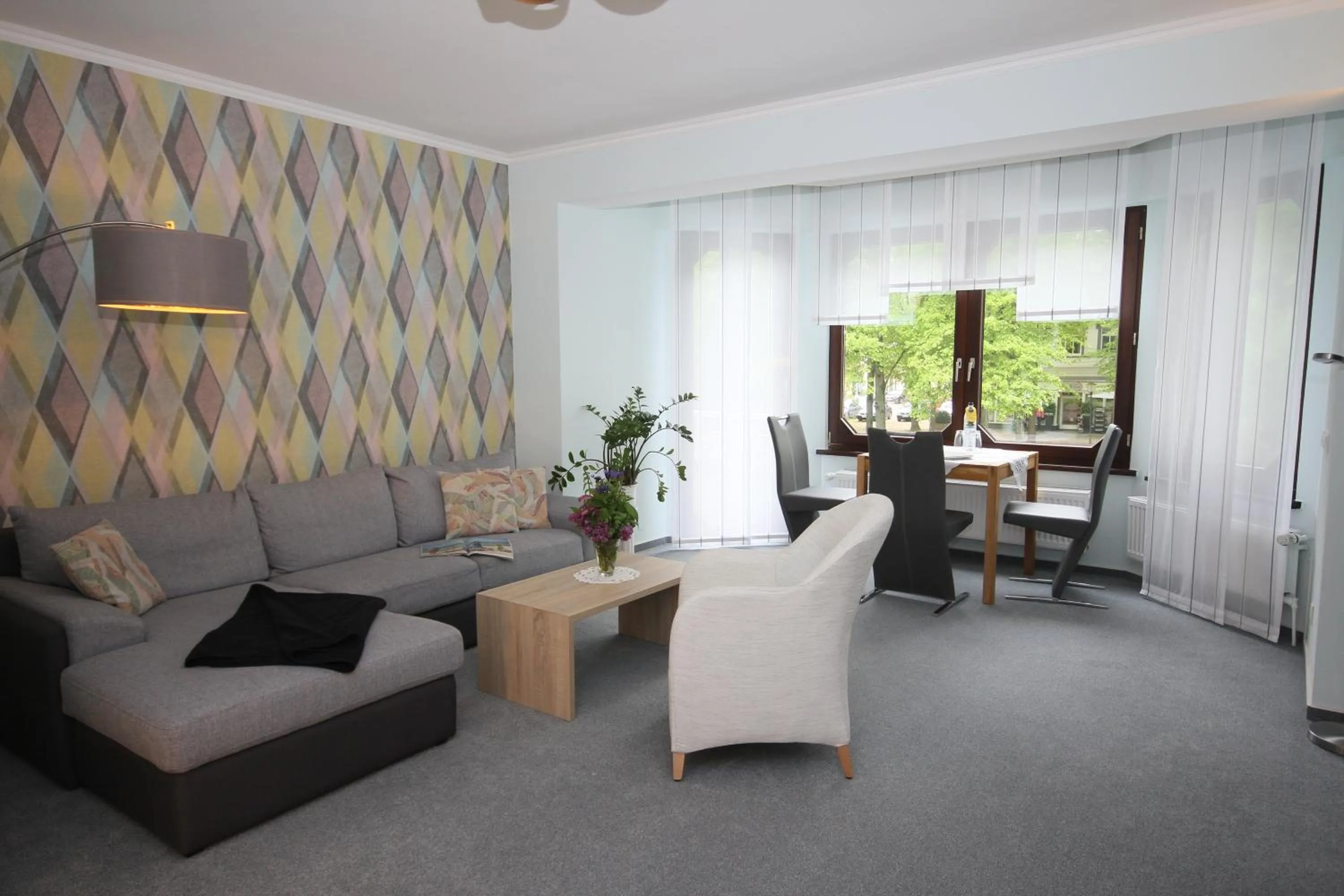 Seating area in Cafe Schneidewind