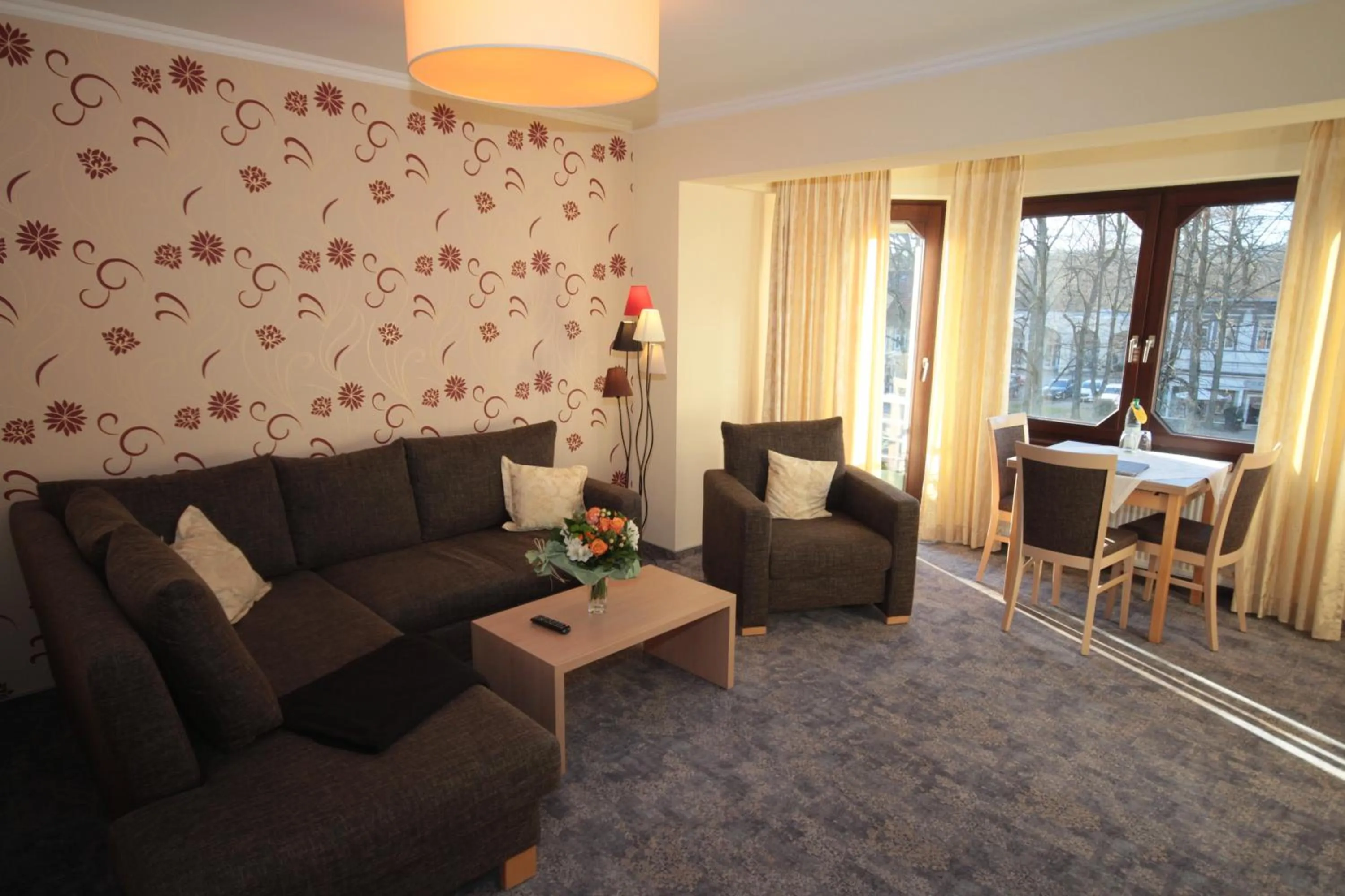 Seating area in Cafe Schneidewind