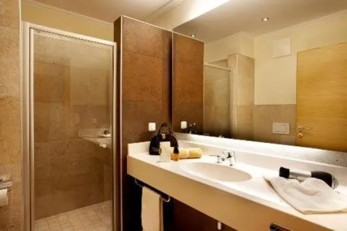 Shower in Sonnblick Apartments und Zimmer - Nationalpark Sommercard inklusive