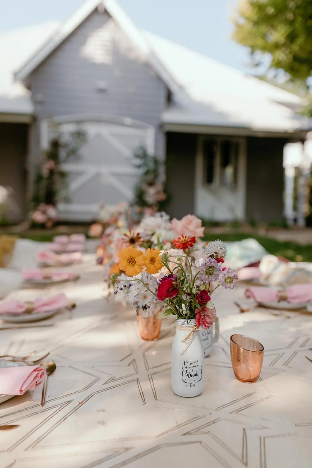 Property building in Chanticleer Gardens Barn cottage with a Pool