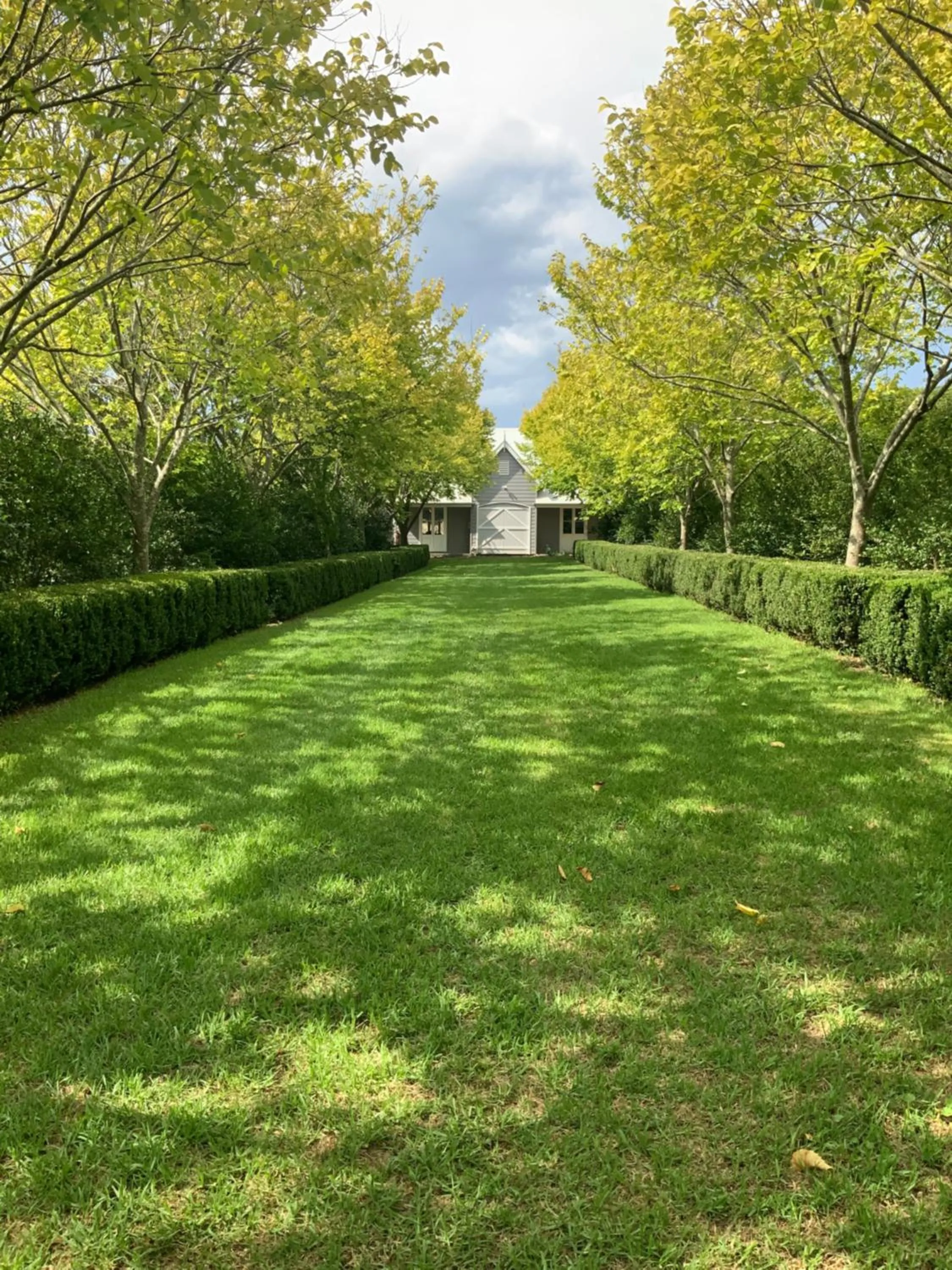 wedding in Chanticleer Gardens Barn cottage with a Pool