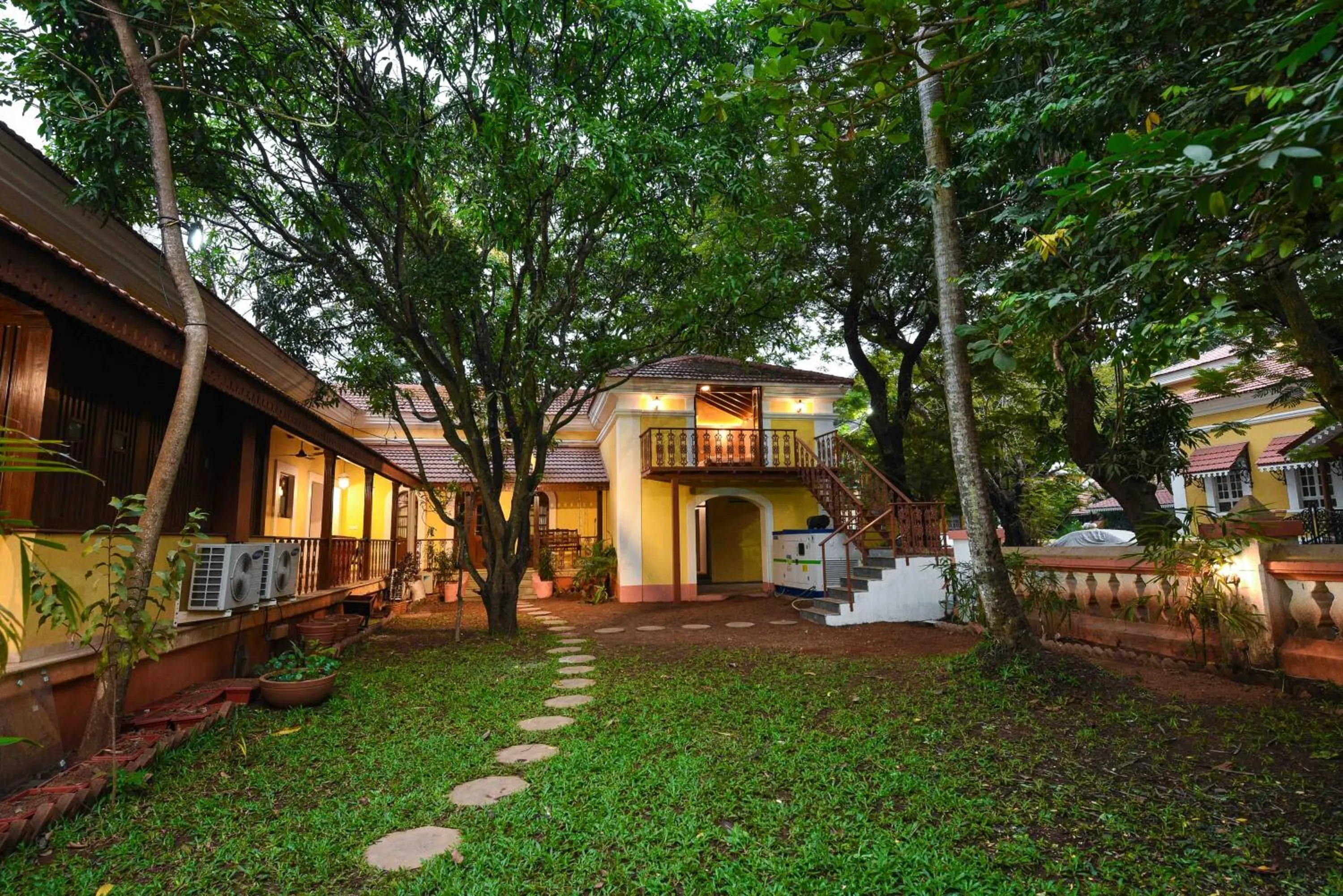 Property building in Surya Kiran Heritage Hotel