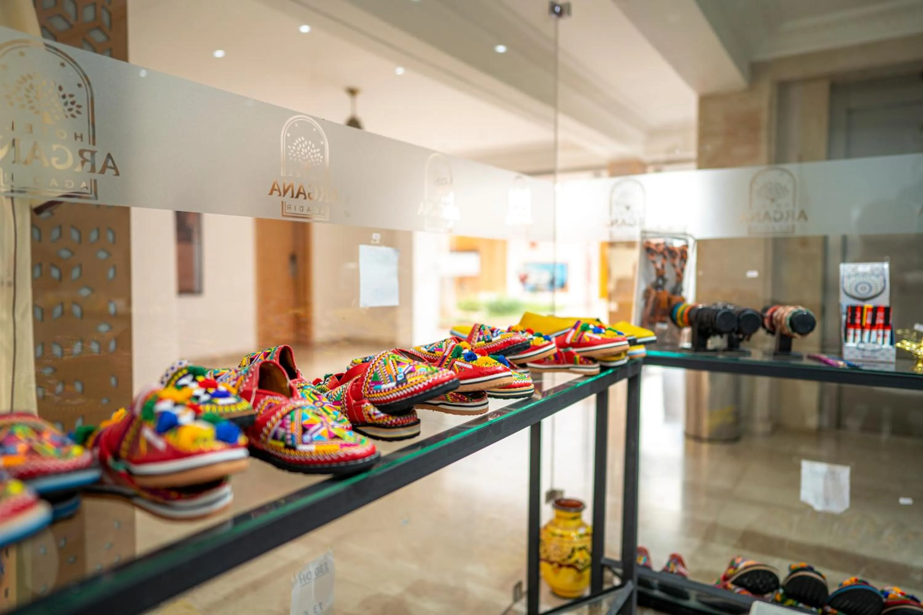 On-site shops in Hotel Argana Agadir