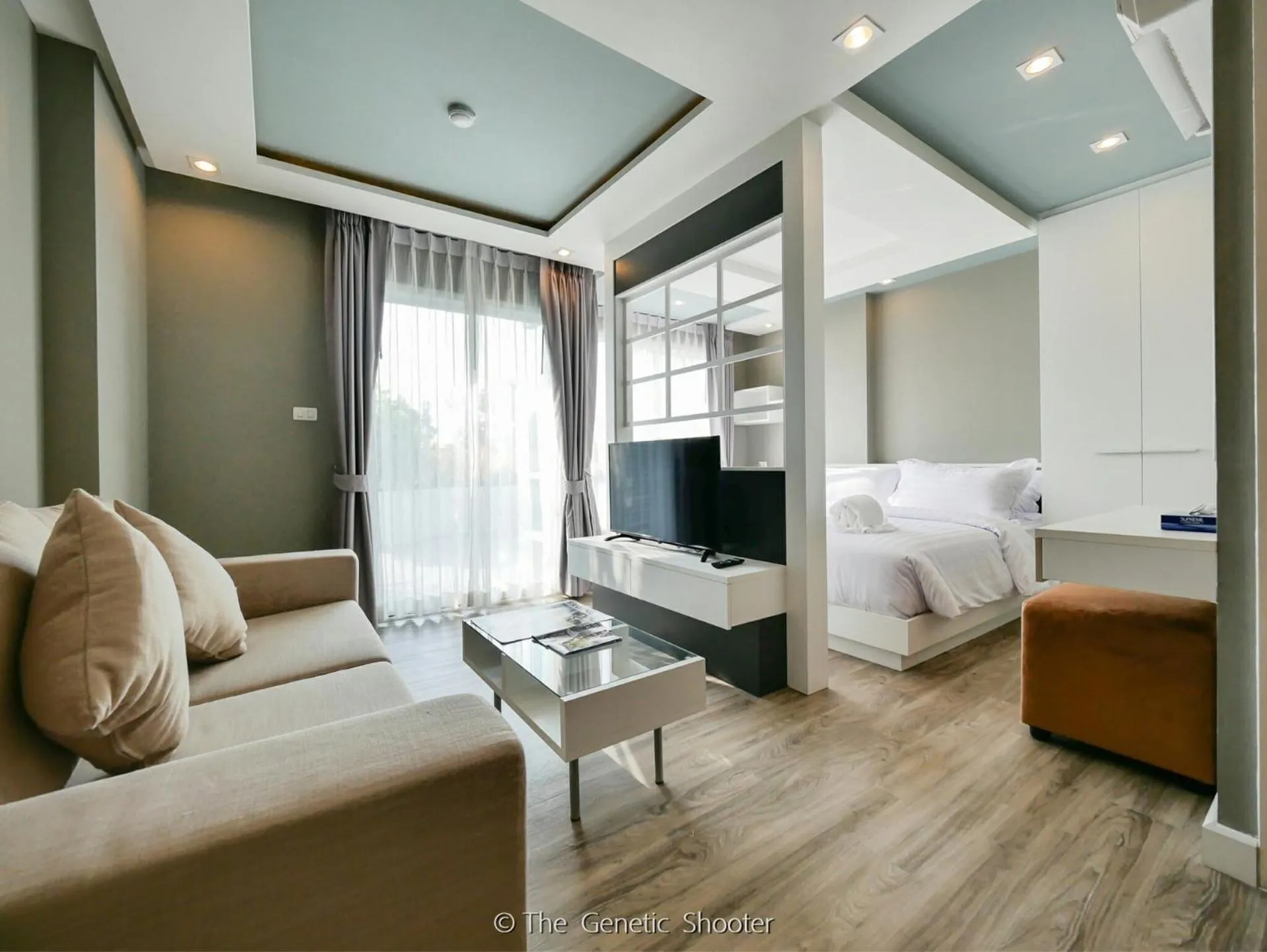Bed in Wisdom Hotel & Residence