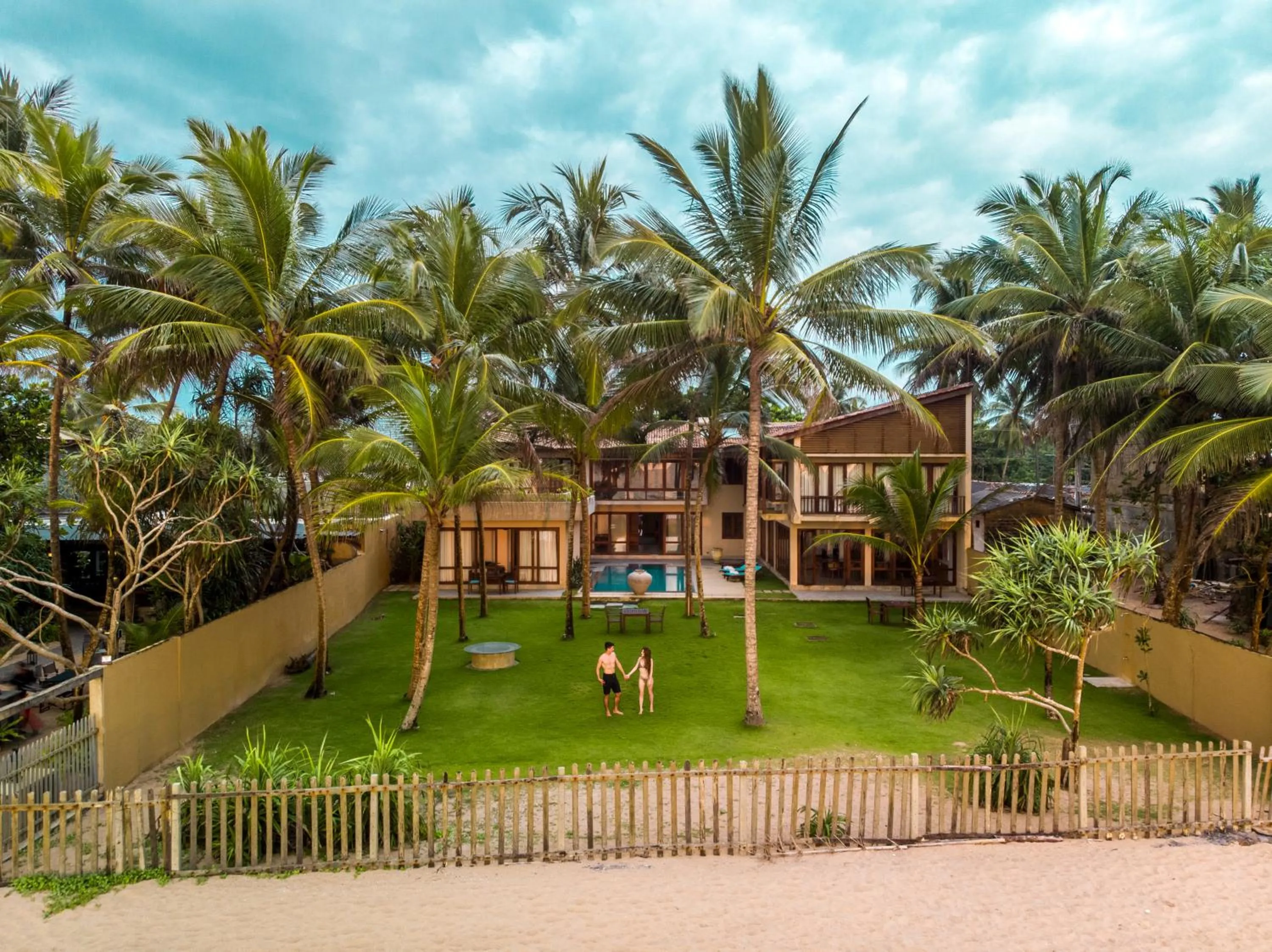 Bird's eye view in Jetwing Villa 700