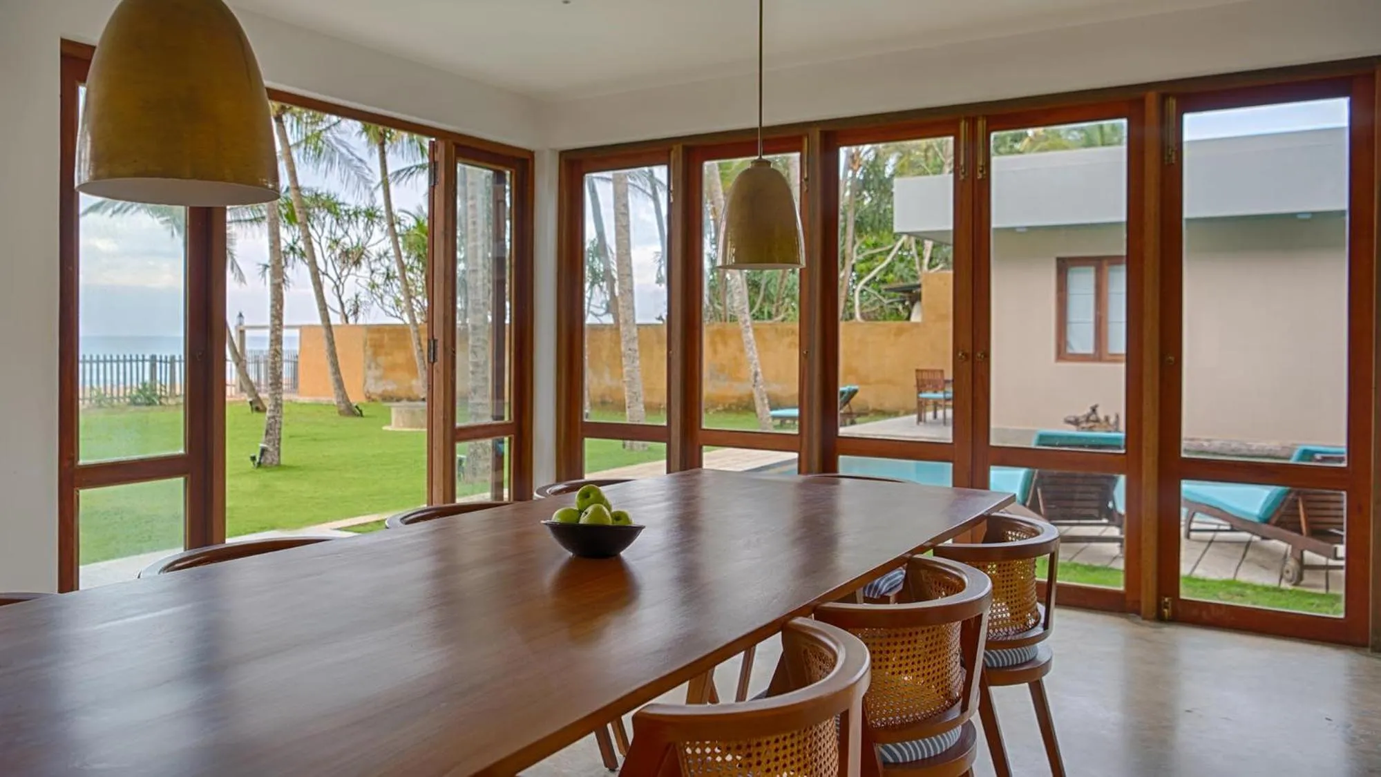 Living room in Jetwing Villa 700