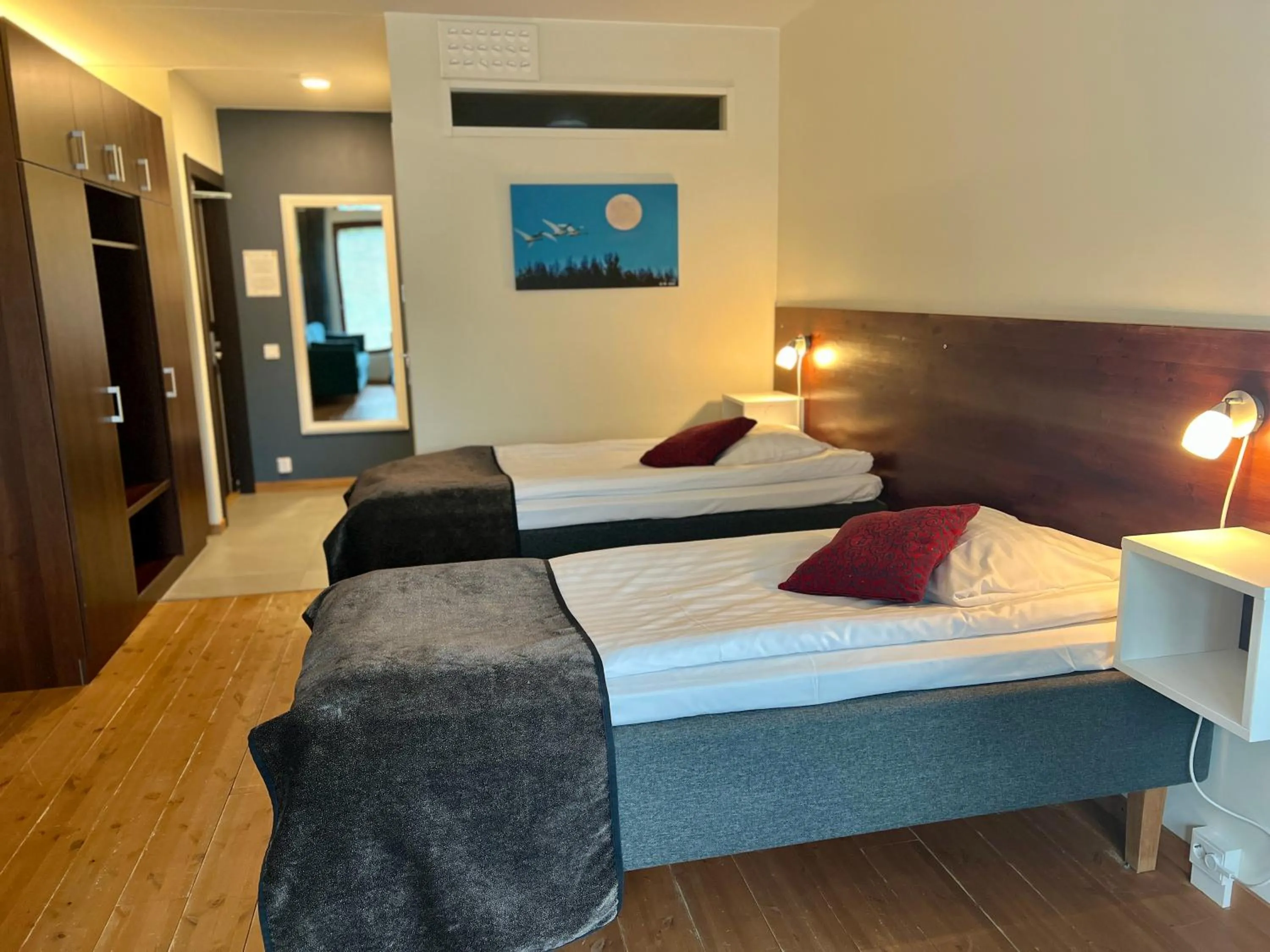 Bed in Hotel Arctic Zone