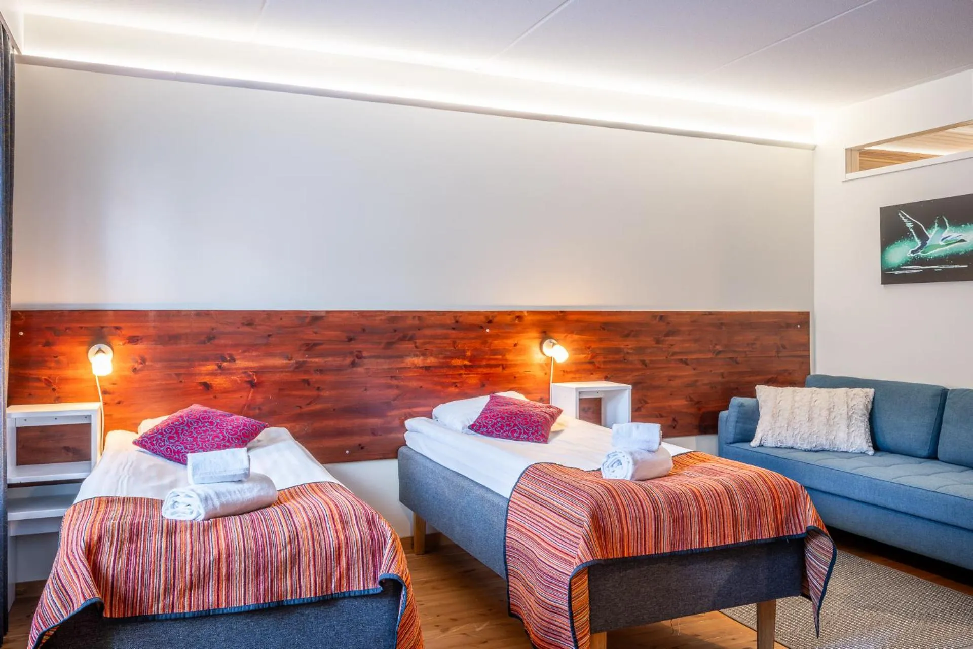 Bed in Hotel Arctic Zone