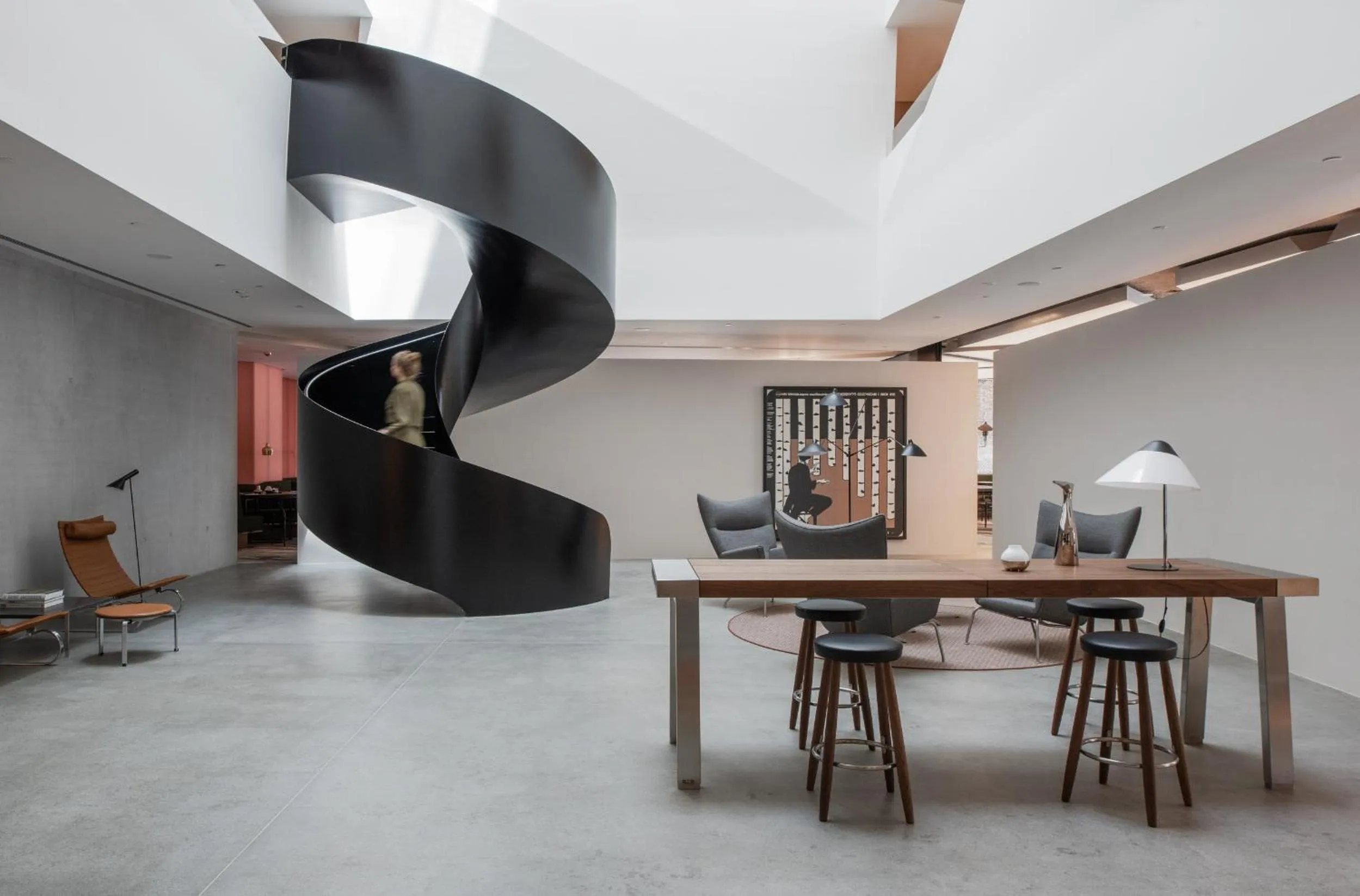 Lobby or reception in briig boutique hotel