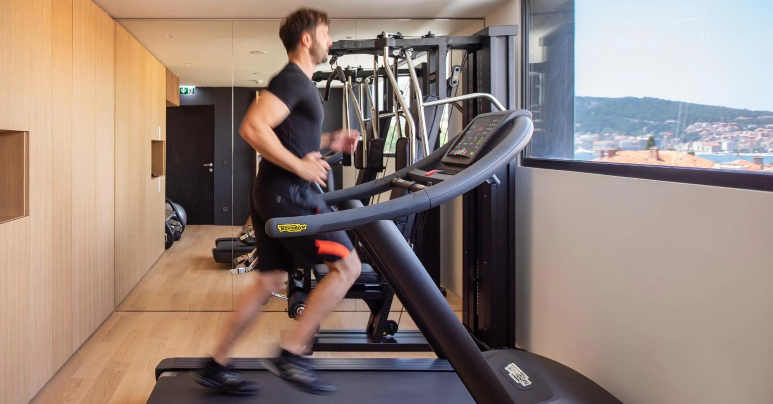 Fitness centre/facilities in briig boutique hotel