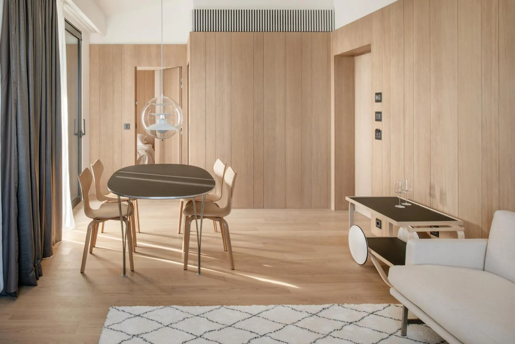 Living room in briig boutique hotel