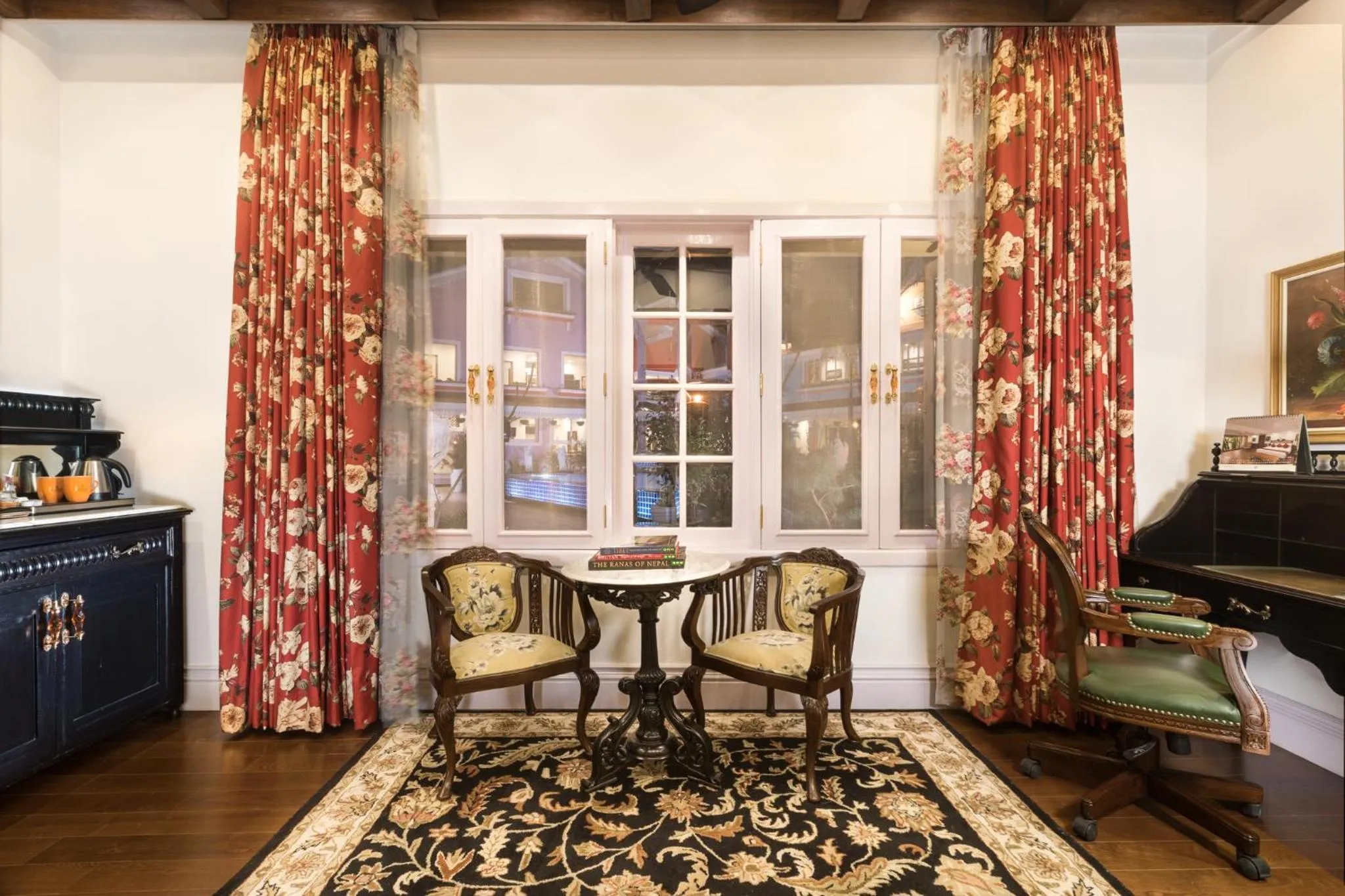 Seating area in MAYFAIR Himalayan Spa Resort