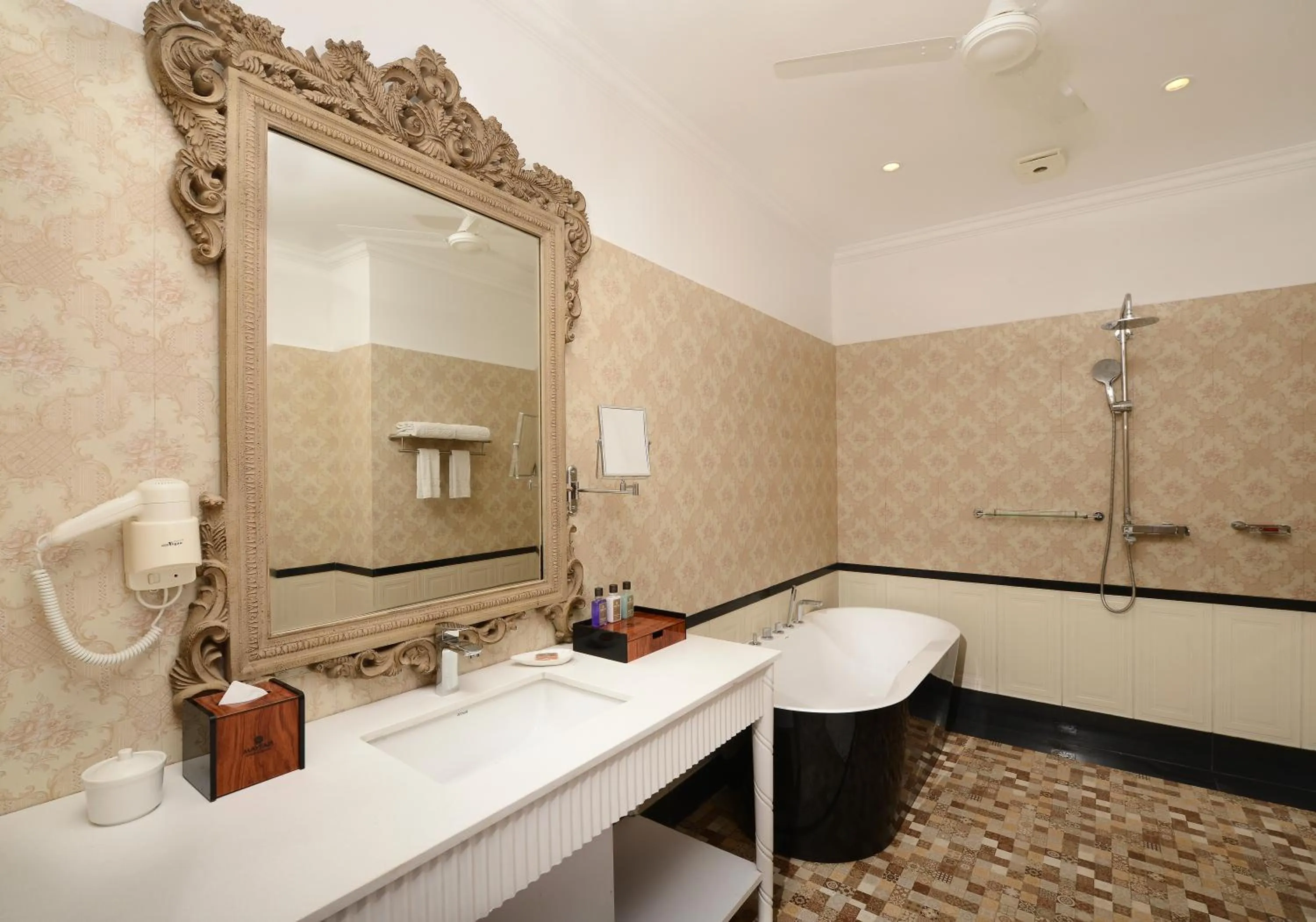 Bathroom in MAYFAIR Himalayan Spa Resort