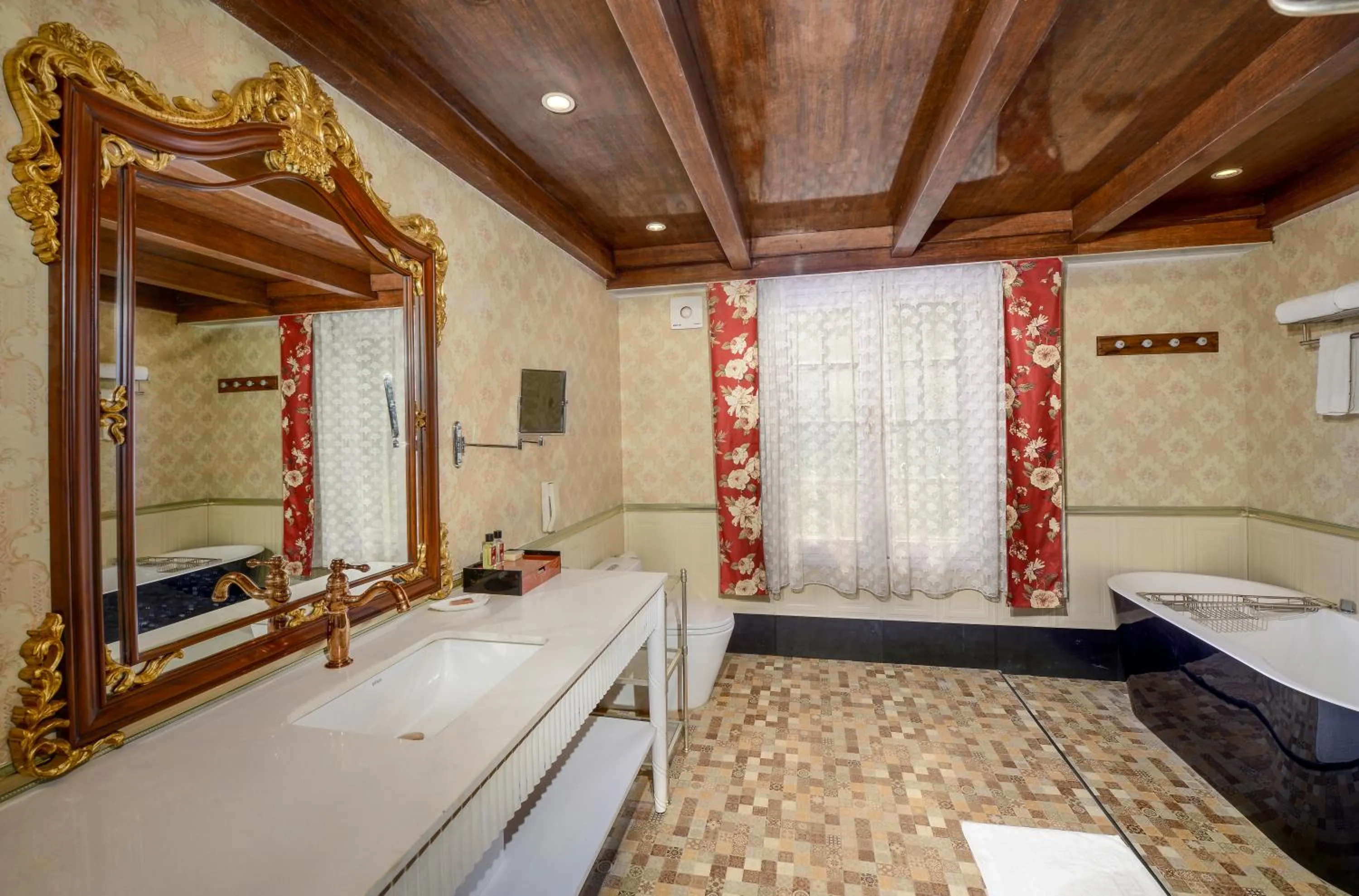 Bathroom, Bed in MAYFAIR Himalayan Spa Resort