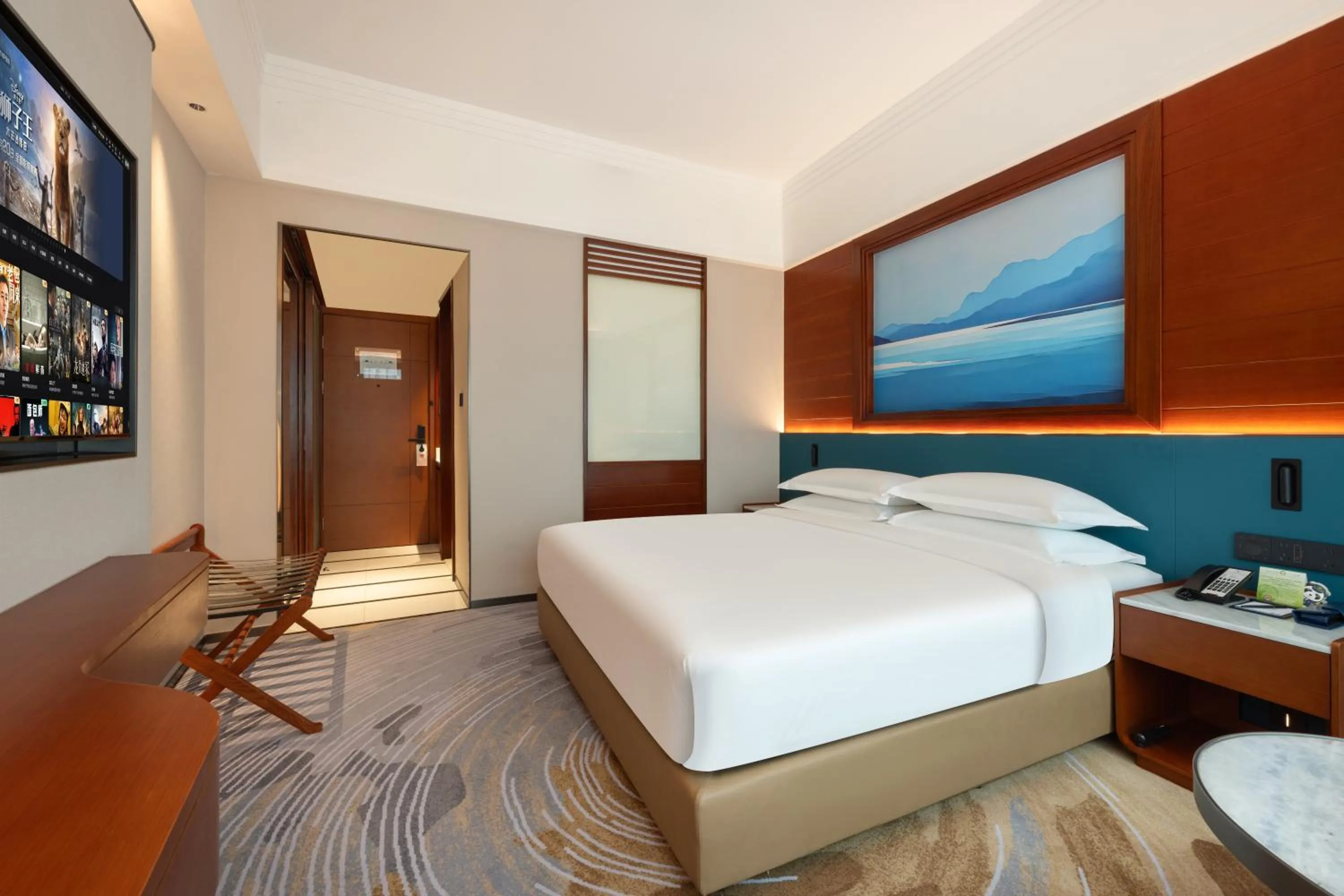 Photo of the whole room, Bed in Ocean Hotel Guangzhou