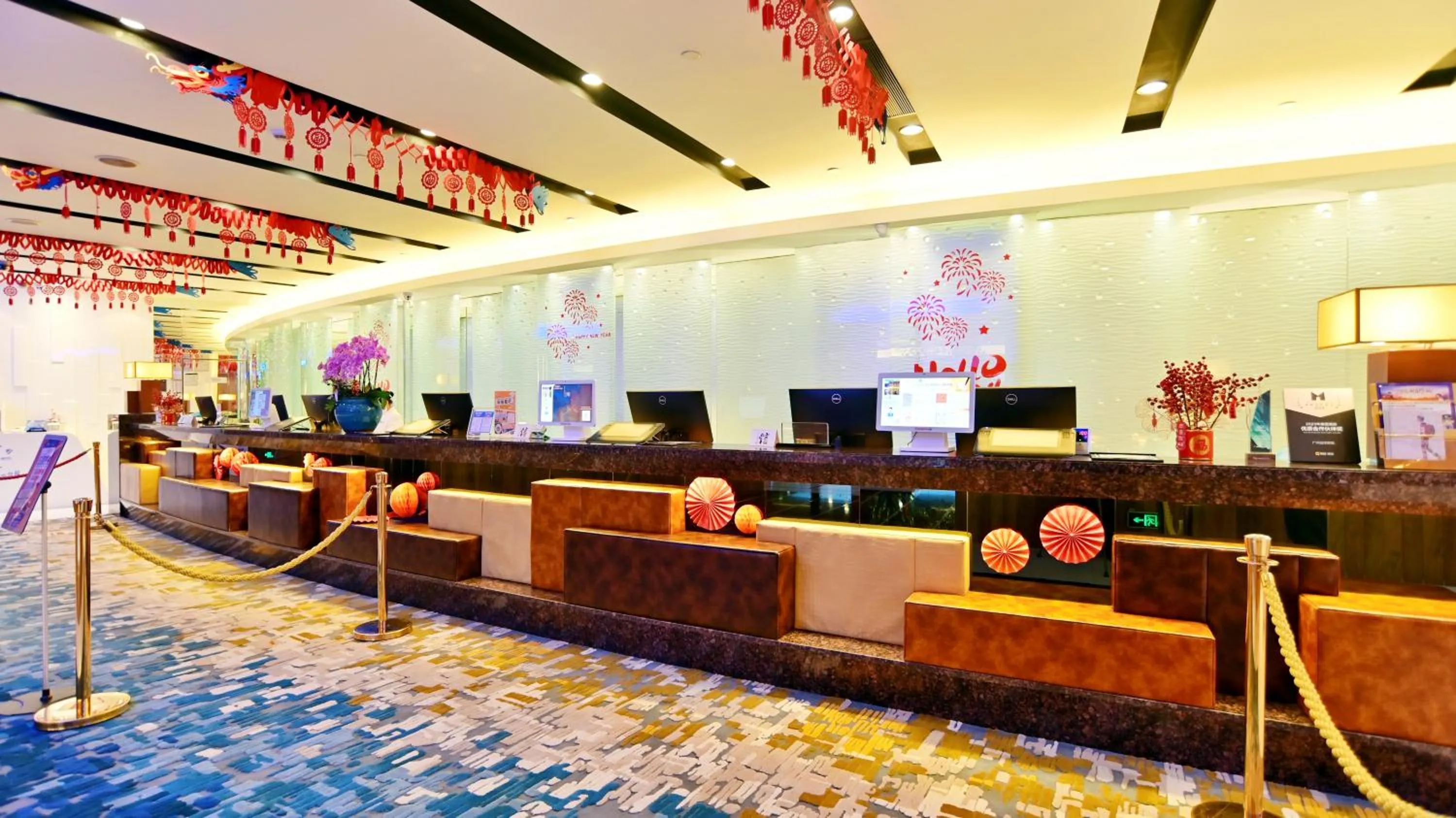 Lobby or reception in Ocean Hotel Guangzhou