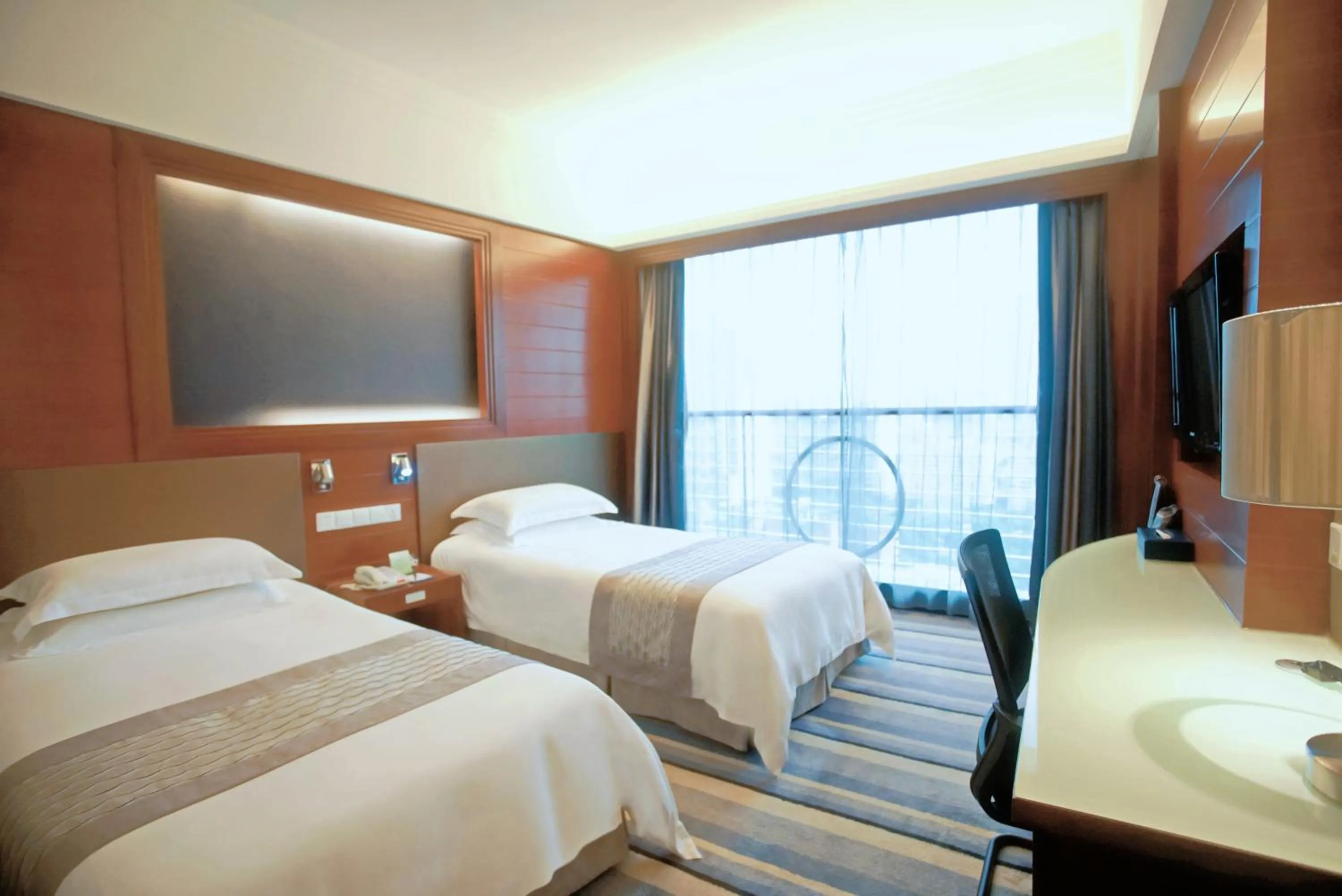 Bed in Ocean Hotel Guangzhou