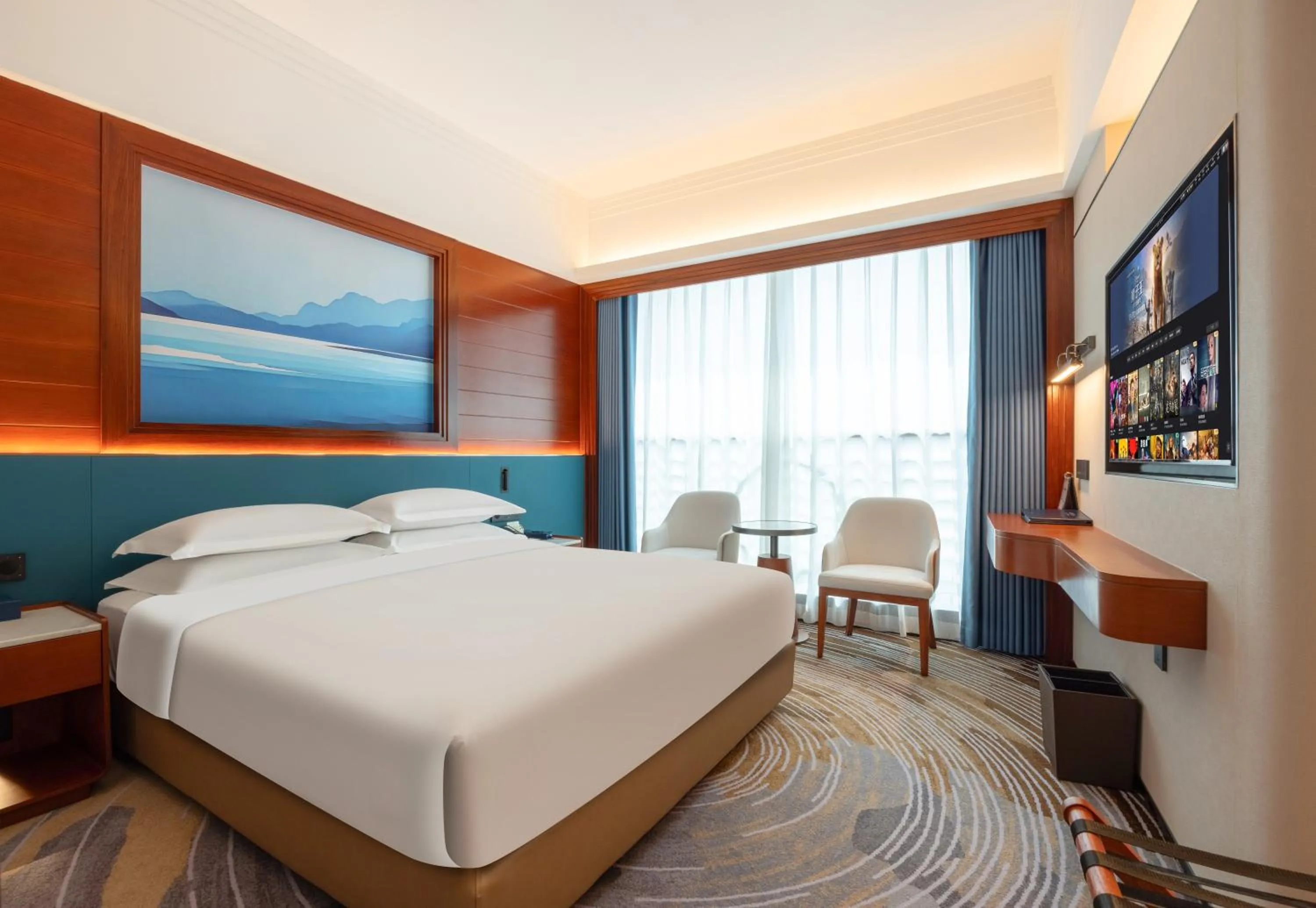 Photo of the whole room, Bed in Ocean Hotel Guangzhou