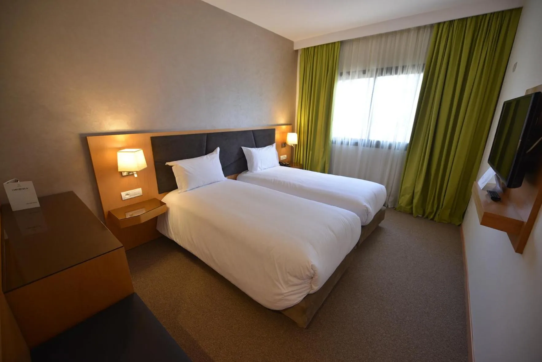 TV and multimedia, Bed in Annakhil Hotel