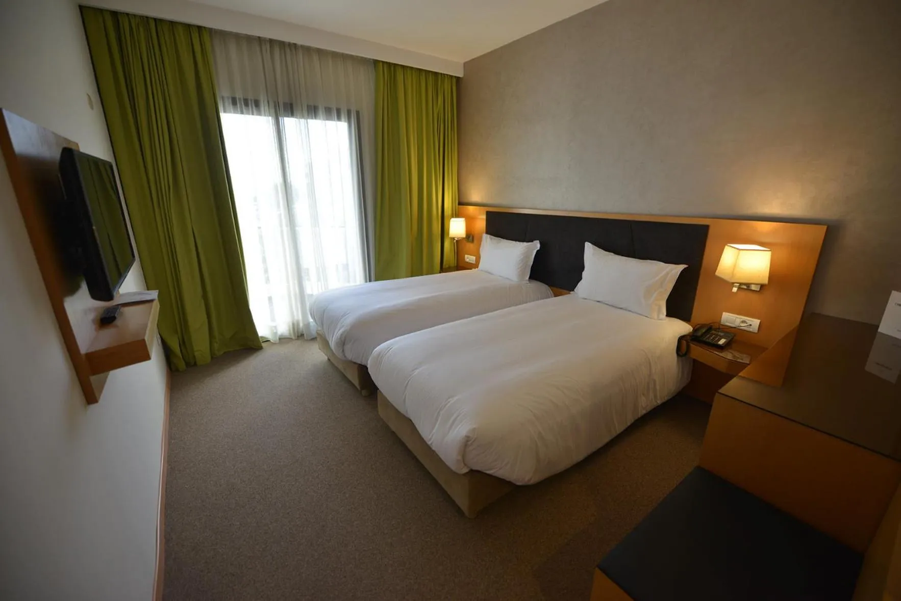 Bed in Annakhil Hotel