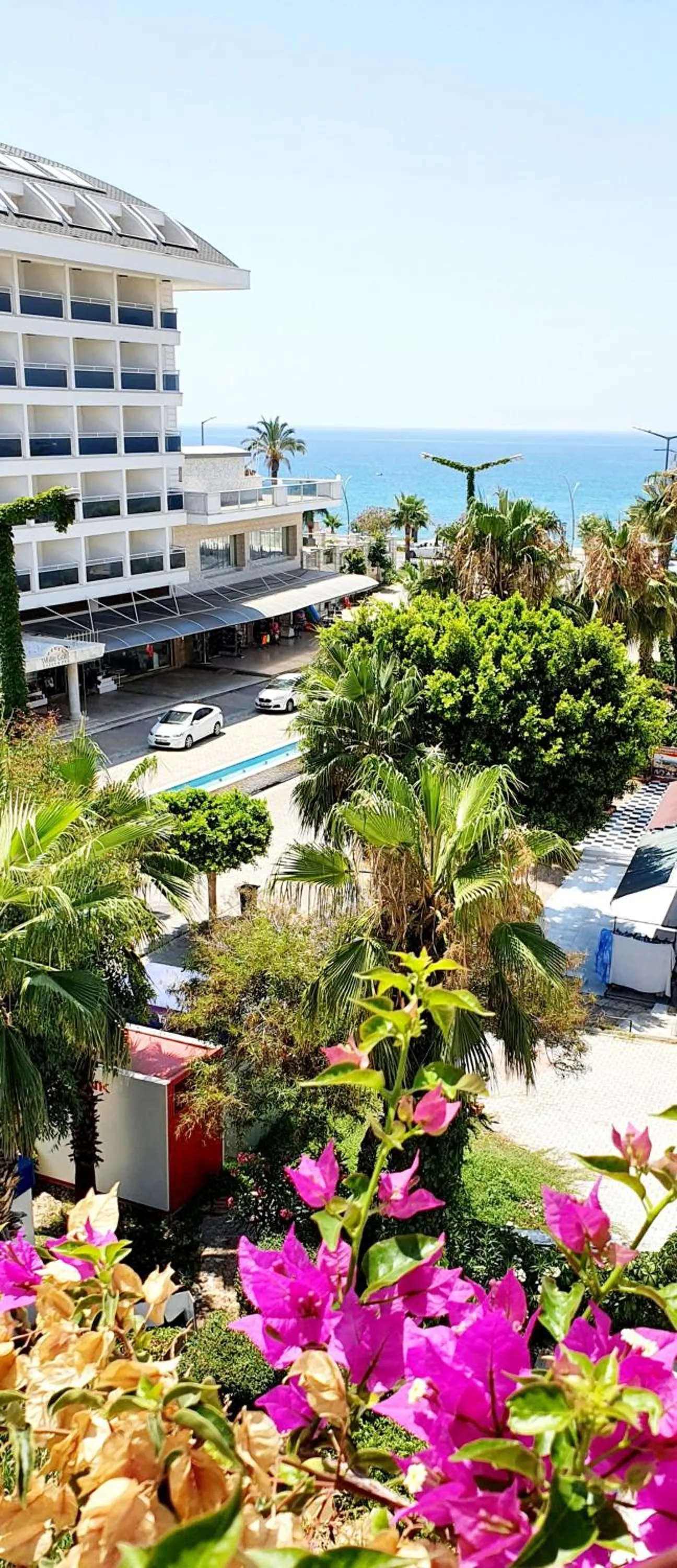 Sea view in Palmen Apart Hotel