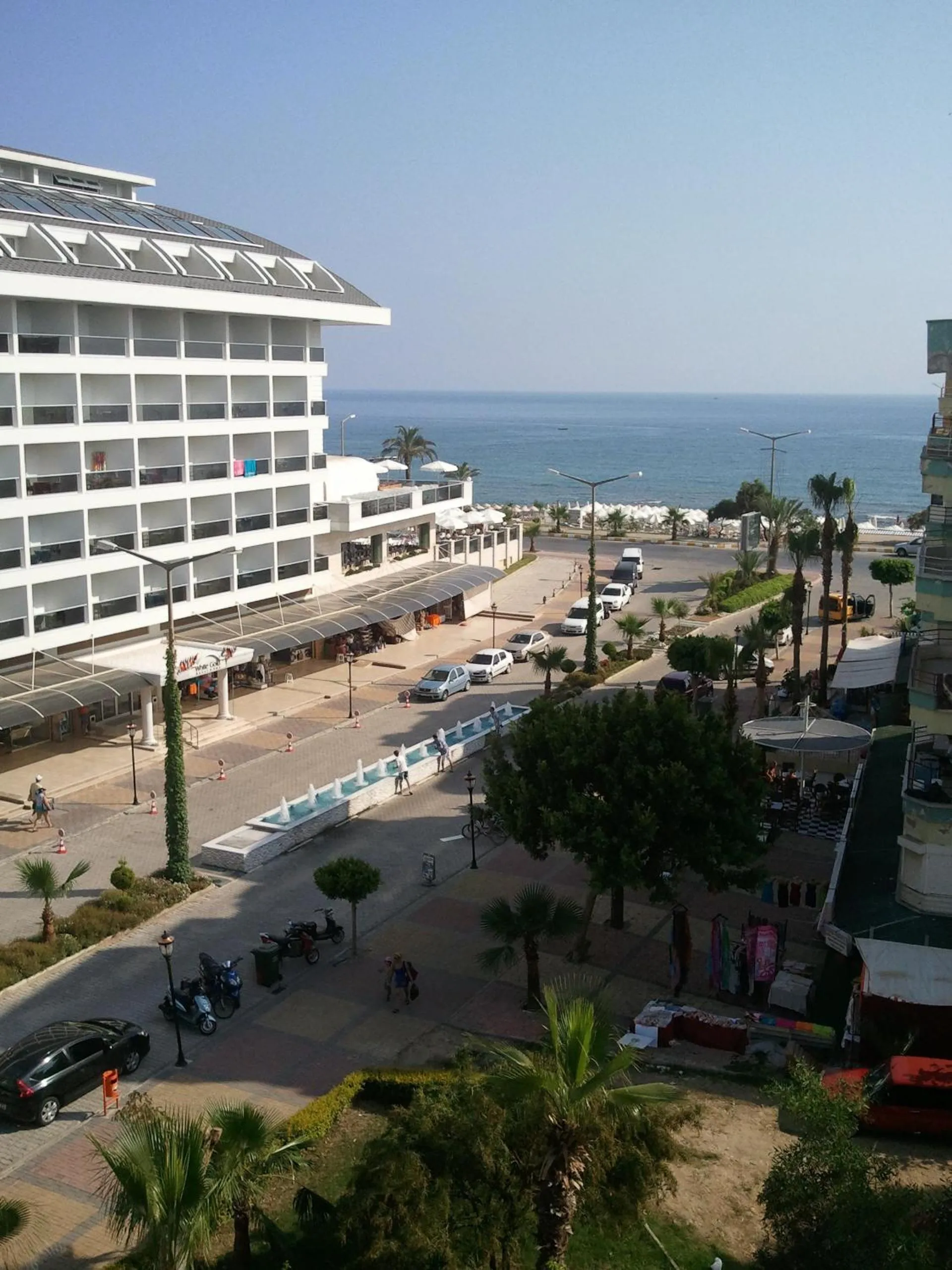 Sea view in Palmen Apart Hotel