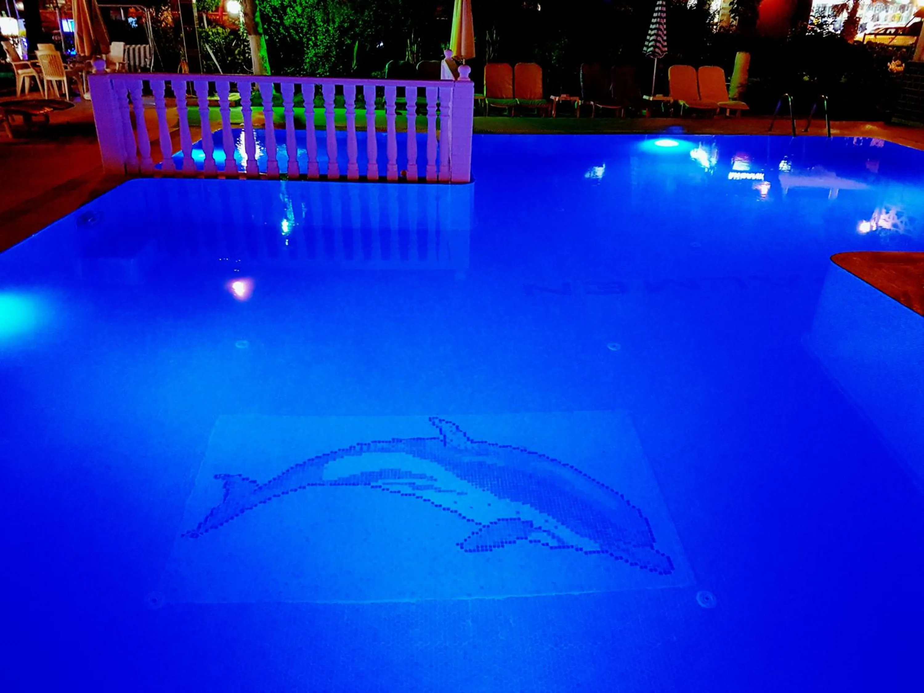 Pool view in Palmen Apart Hotel