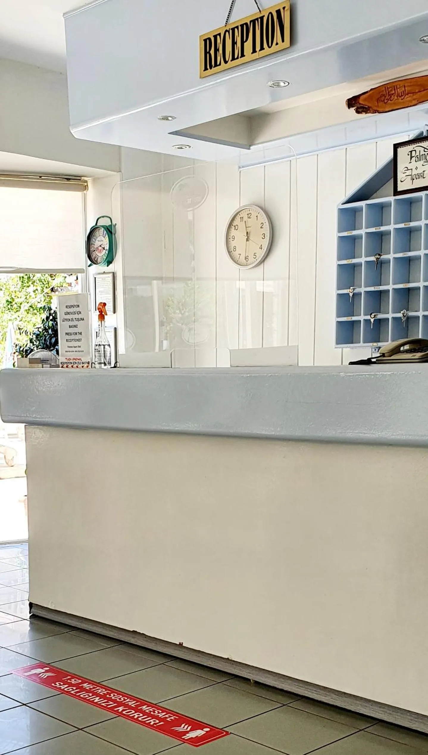 Lobby or reception in Palmen Apart Hotel