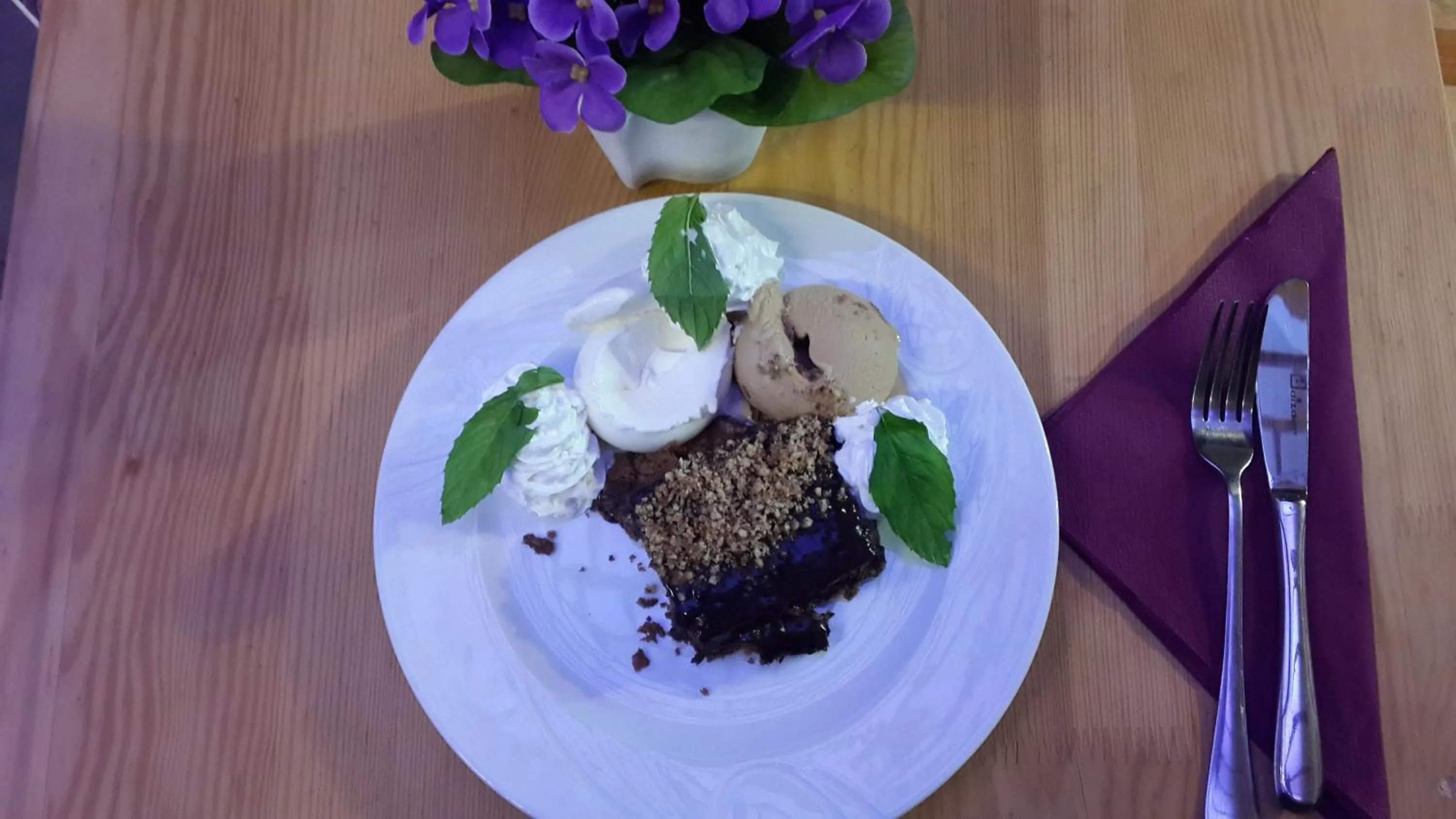 Meals in Palmen Apart Hotel