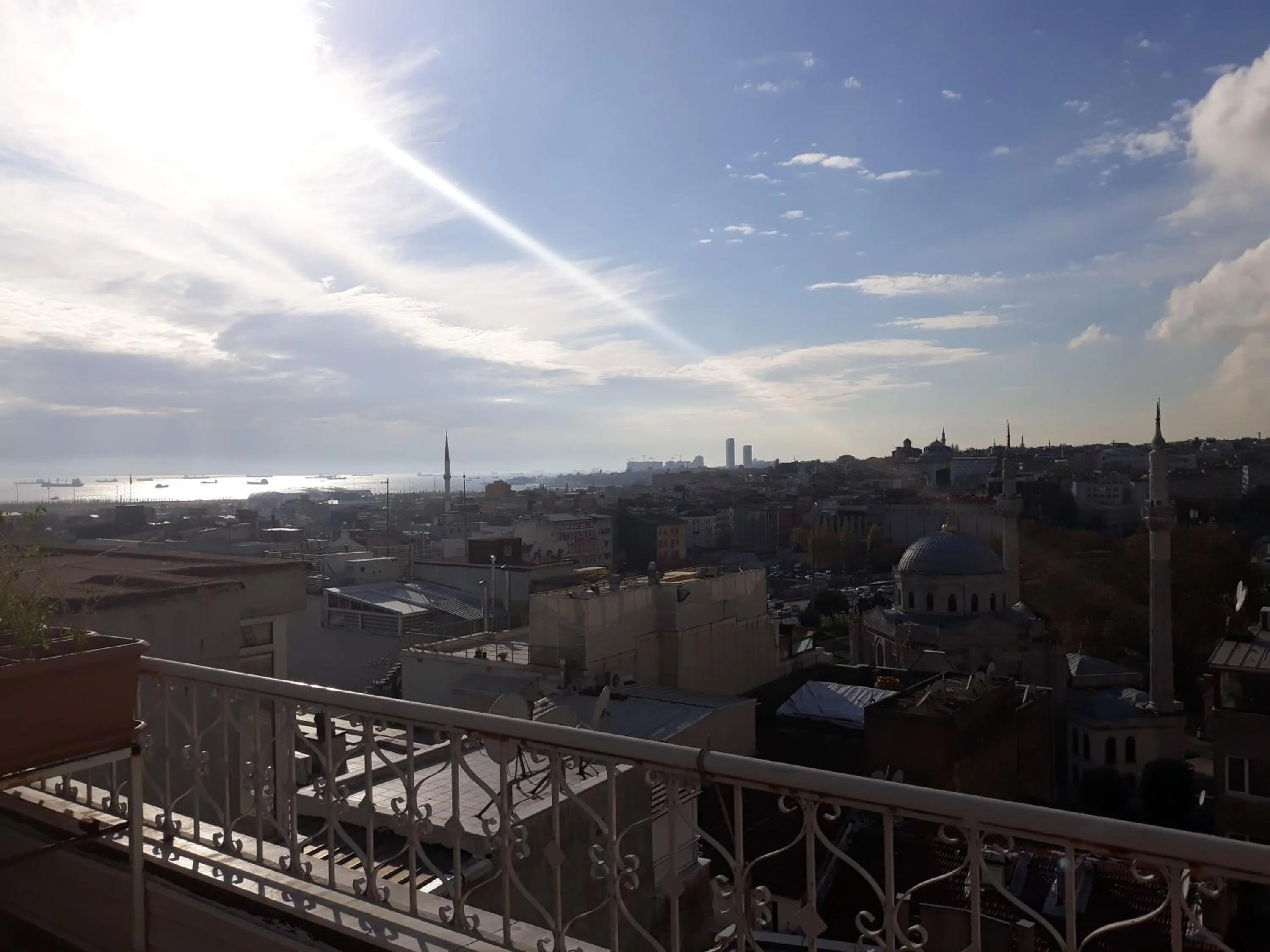 Balcony/Terrace in Merdan Hotel
