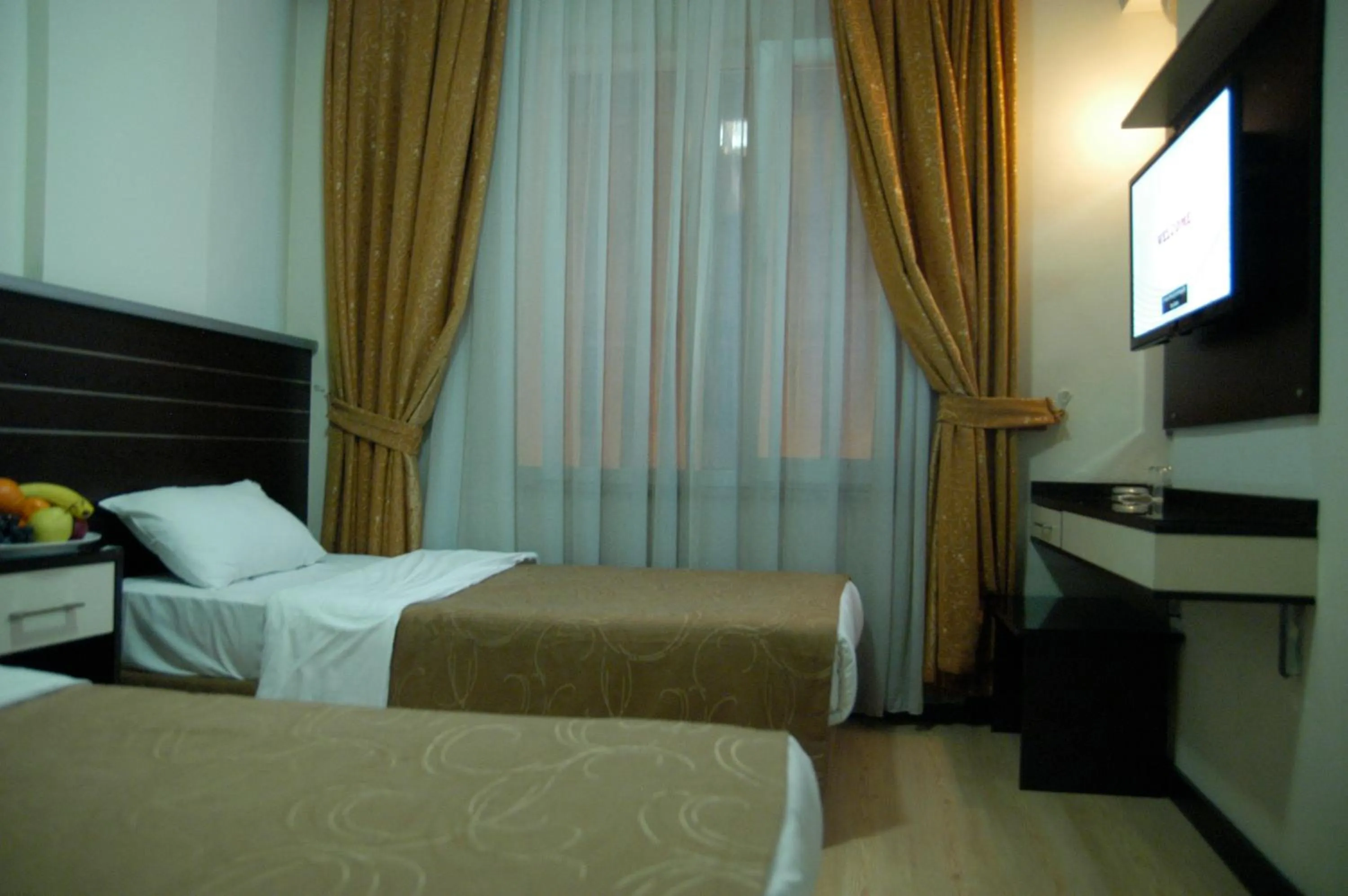 Bed in Merdan Hotel