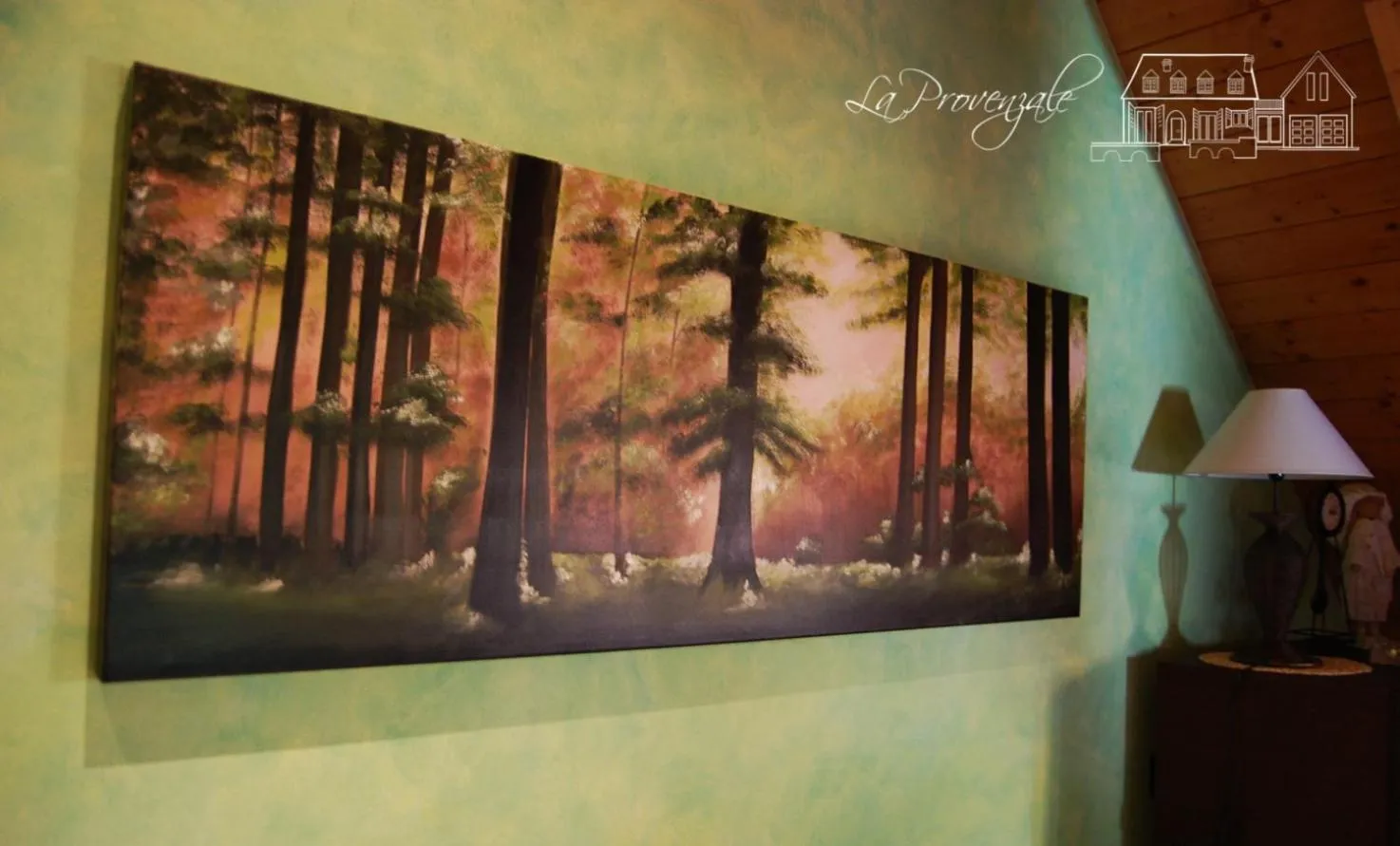 Decorative detail in B&B La Provenzale