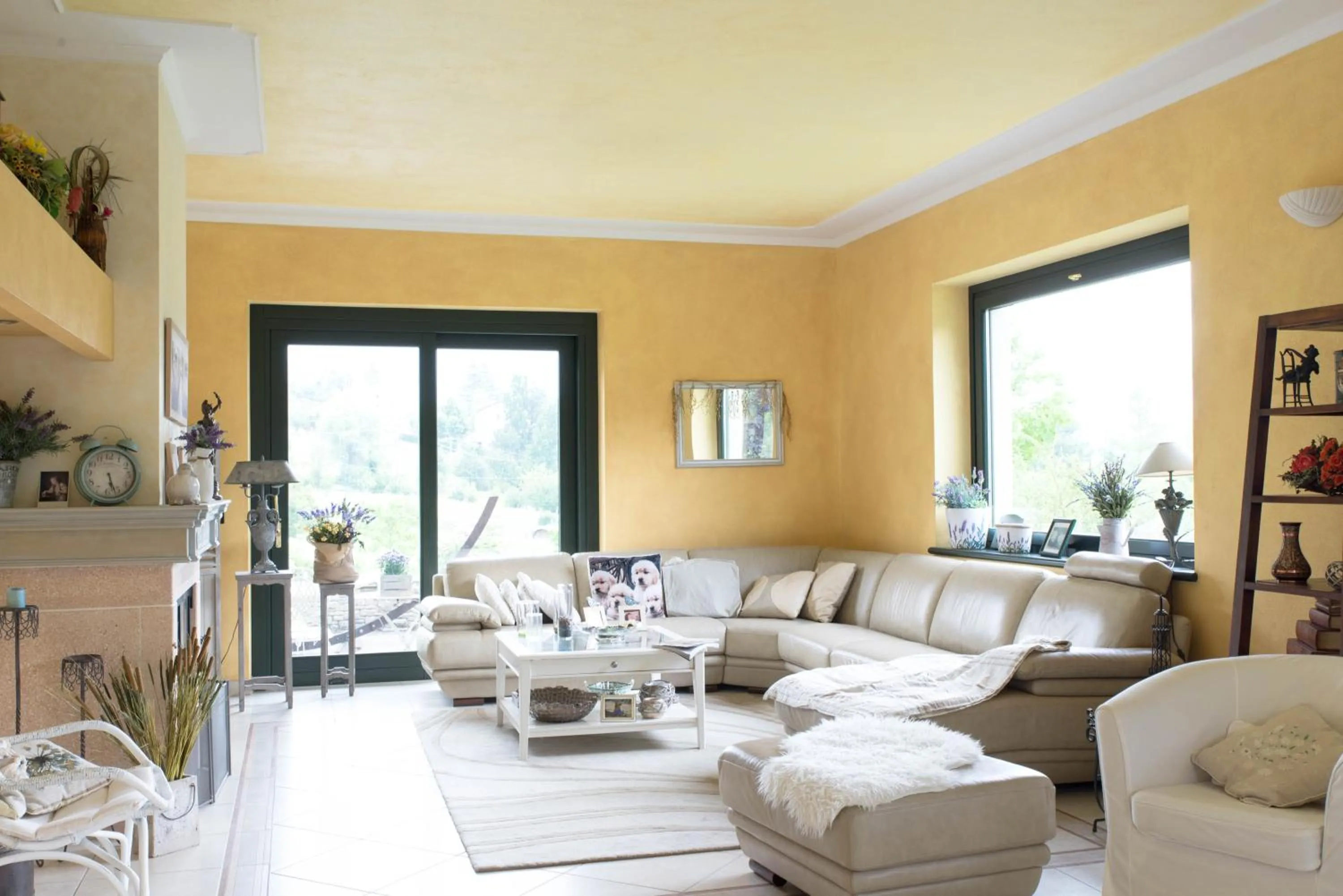 Living room in B&B La Provenzale