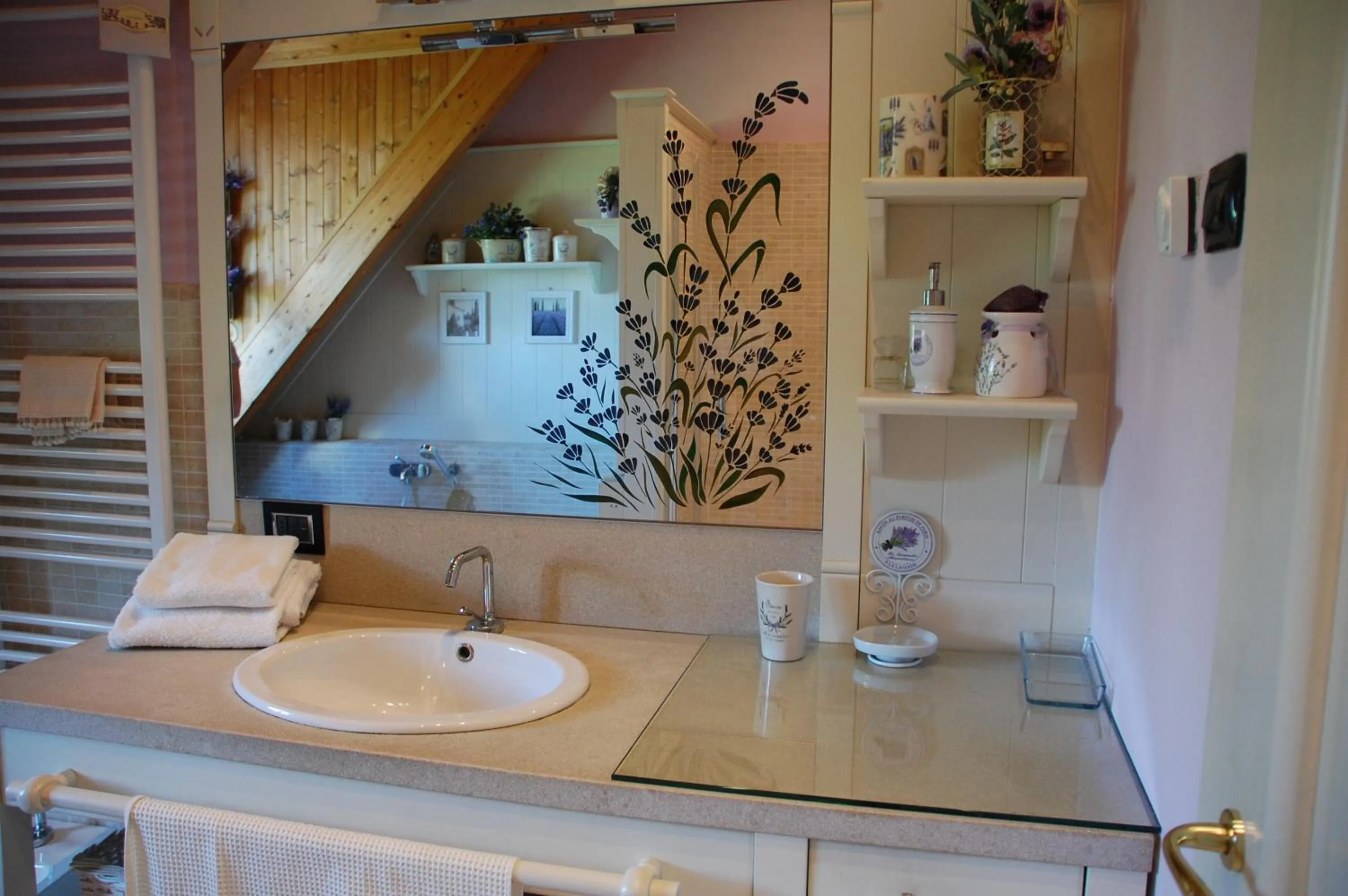 Bathroom in B&B La Provenzale