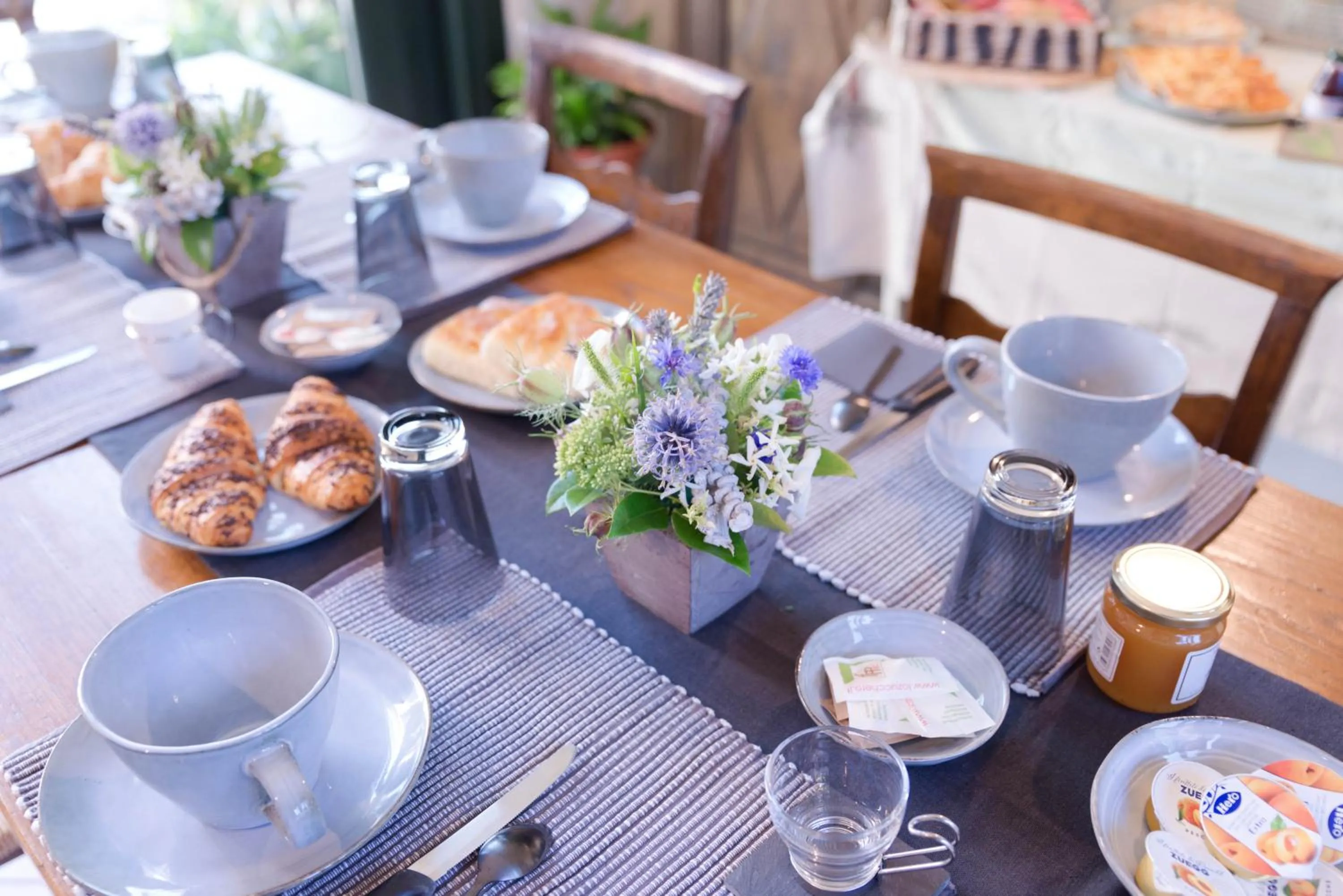 Food and drinks in B&B La Provenzale