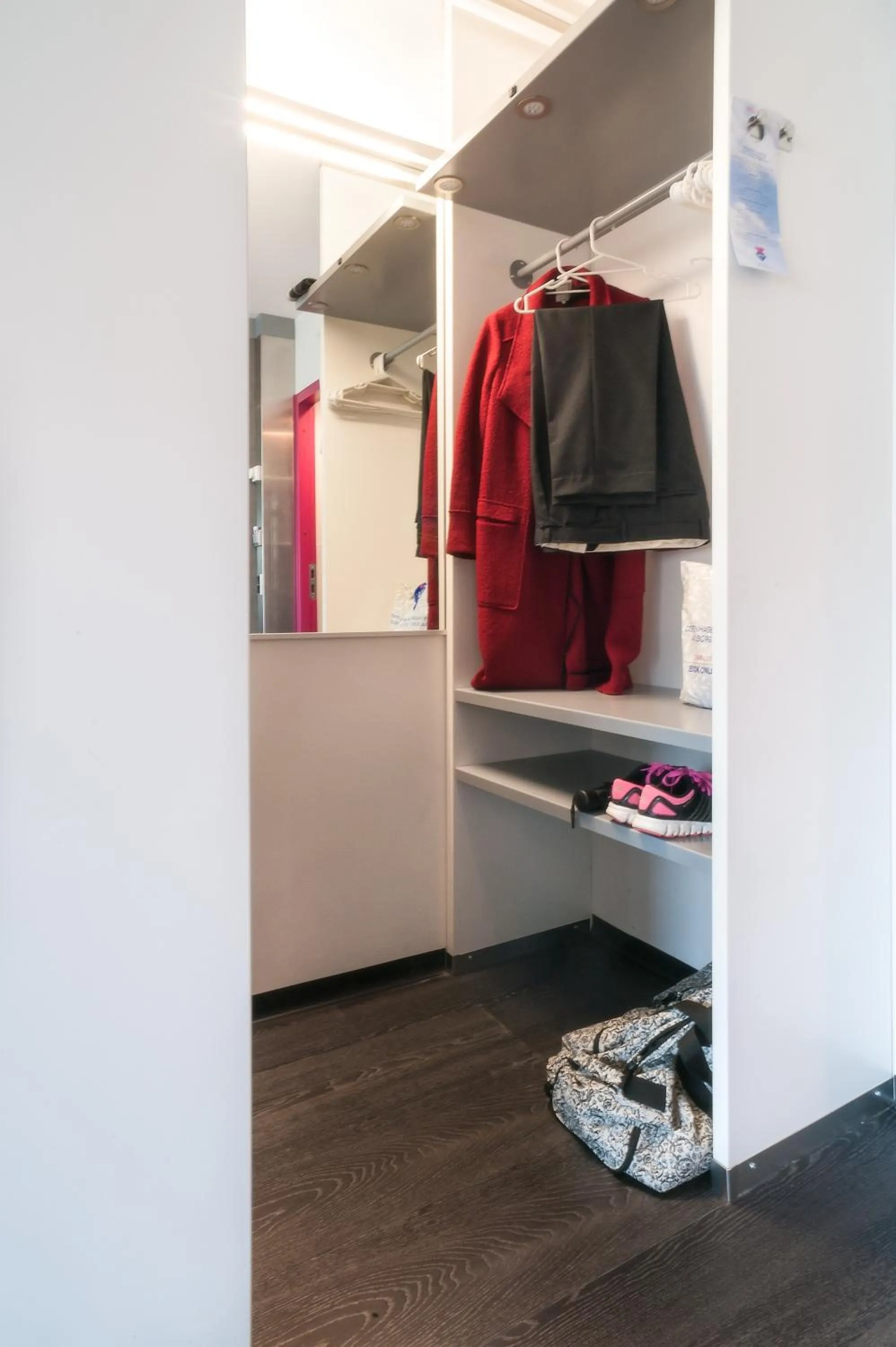 wardrobe in Cabinn Apartments
