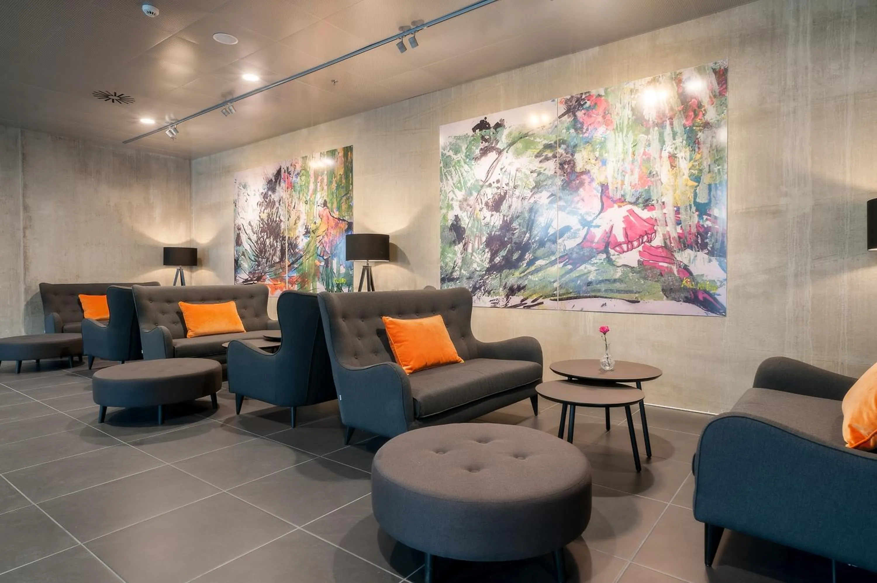 Lobby or reception in Cabinn Apartments