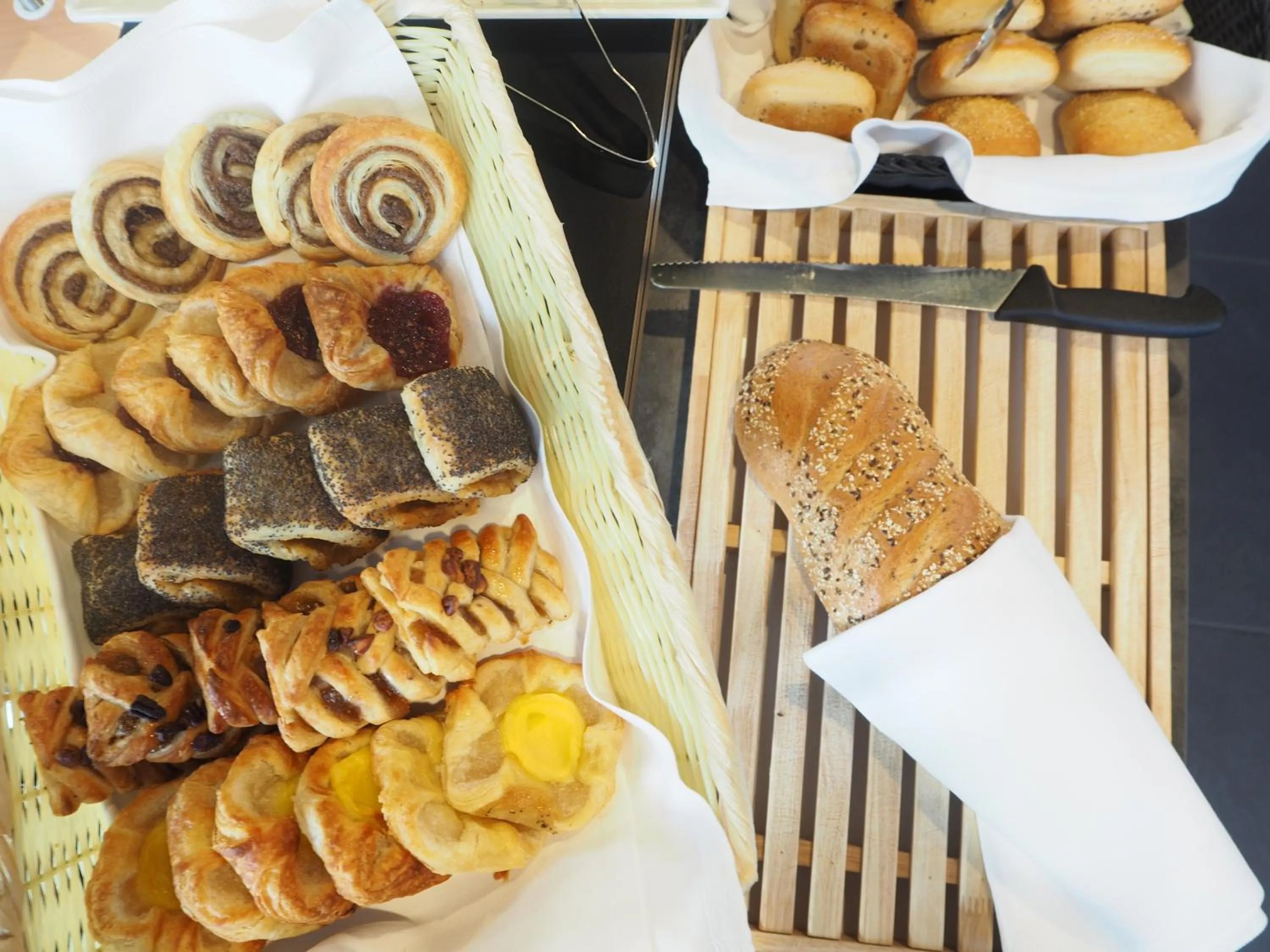 Breakfast in Cabinn Apartments