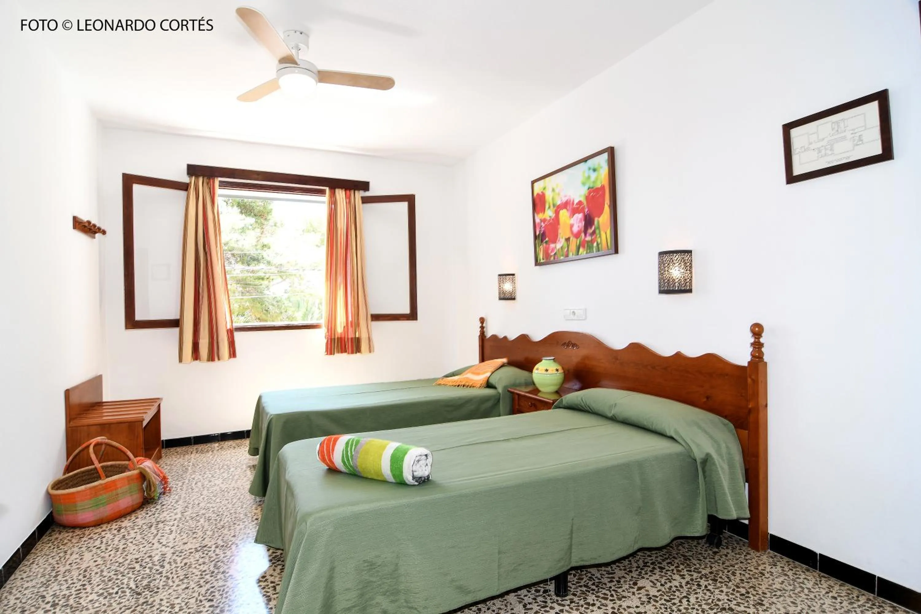 Photo of the whole room in Hostal La Ceiba