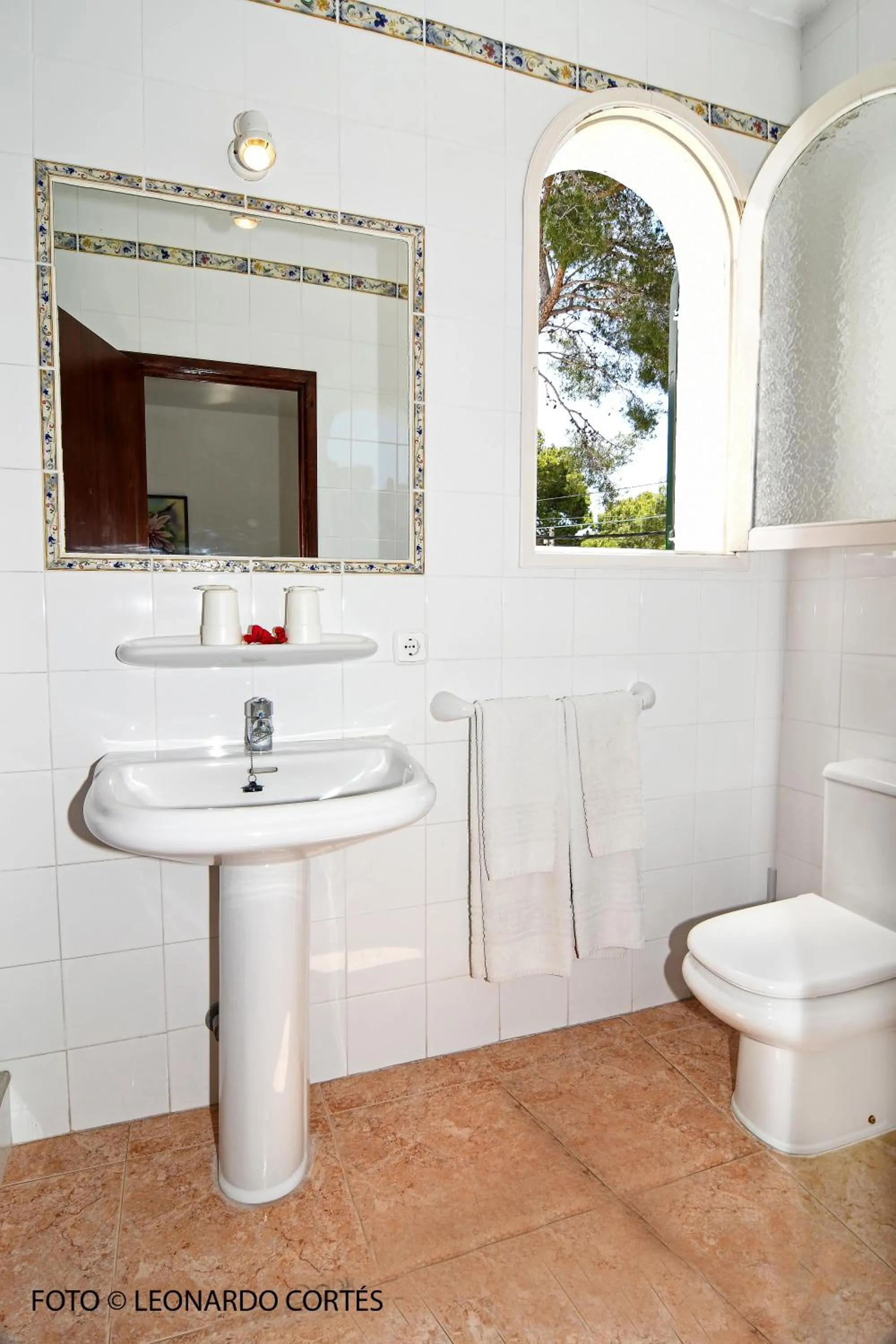 Shower in Hostal La Ceiba