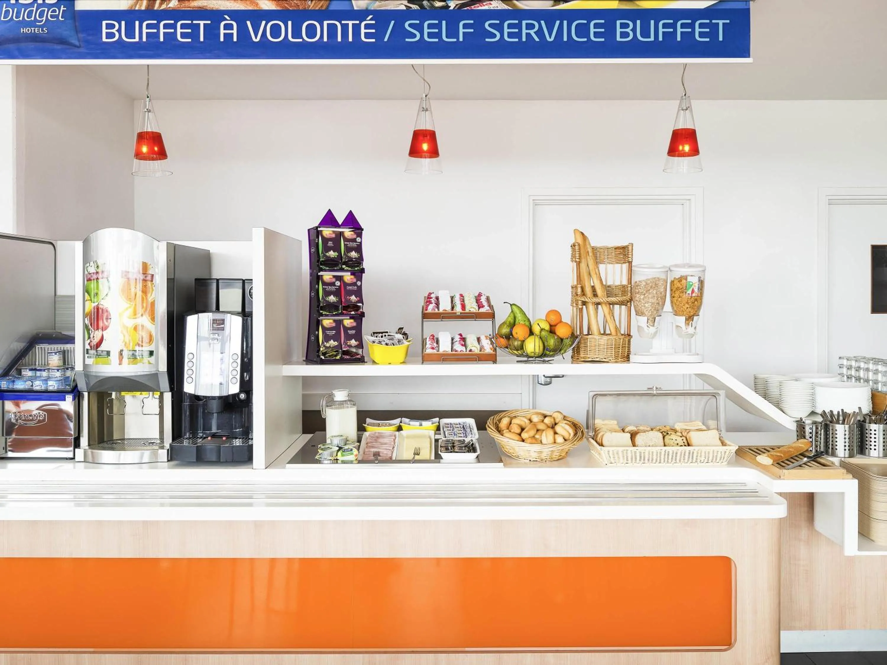 Breakfast in ibis Budget Luxembourg Sud