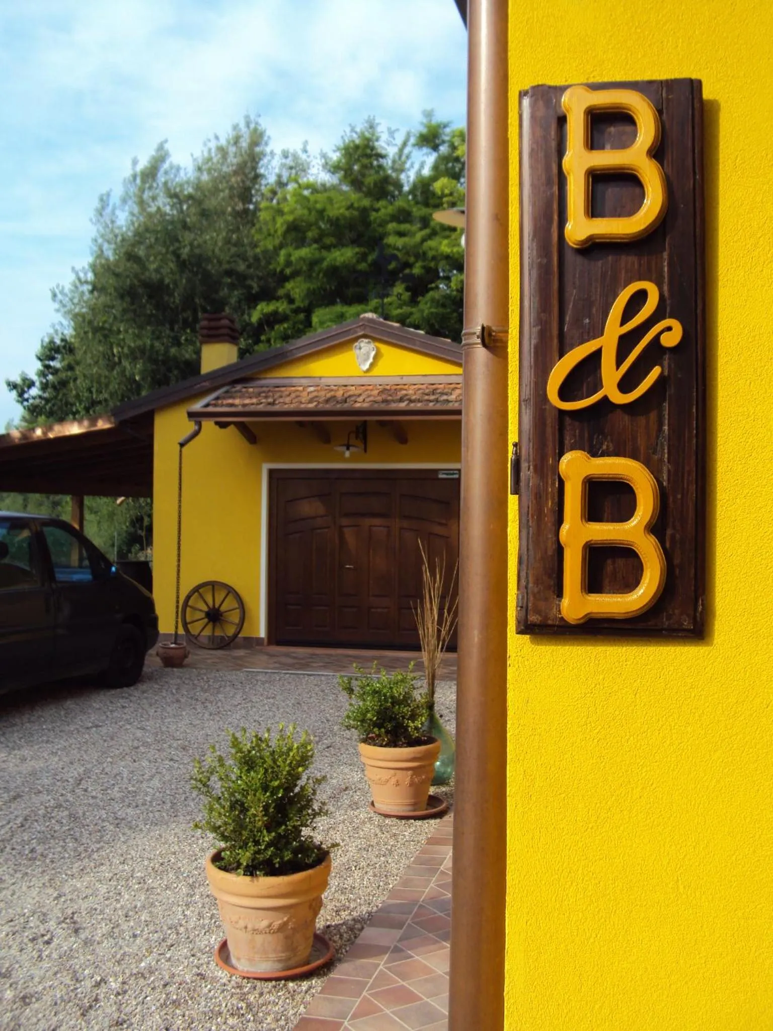 Garden in Casa di Campagna B&B La Corte Ferrara
