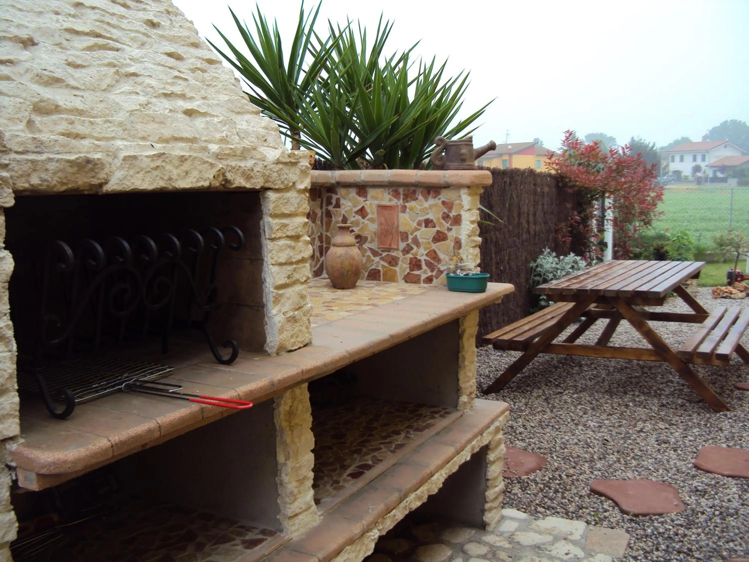 BBQ facilities in Casa di Campagna B&B La Corte Ferrara