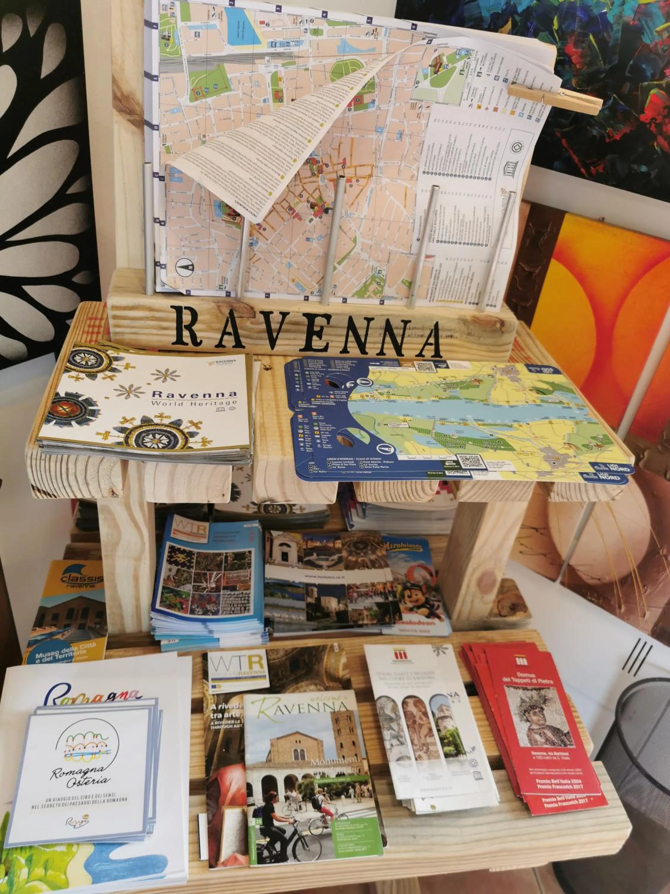 Lobby or reception in Casa di Campagna B&B La Corte Ferrara